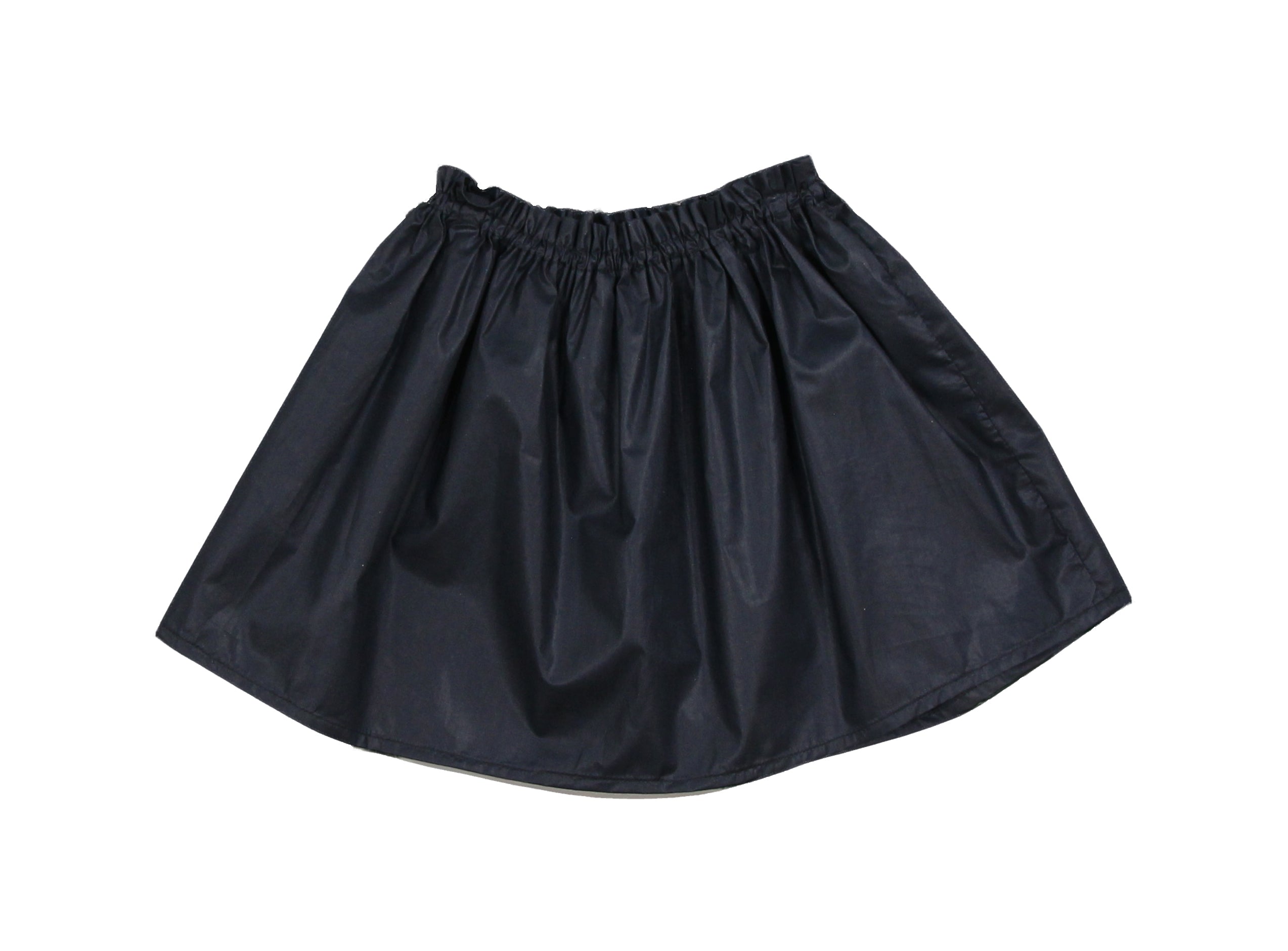 Girls Dark Navy Cotton Skirt