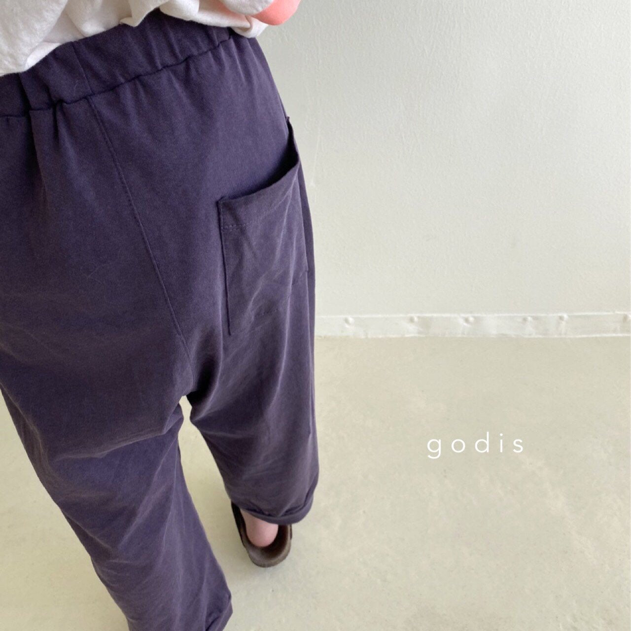 Boys & Girls Purple Cotton Trousers