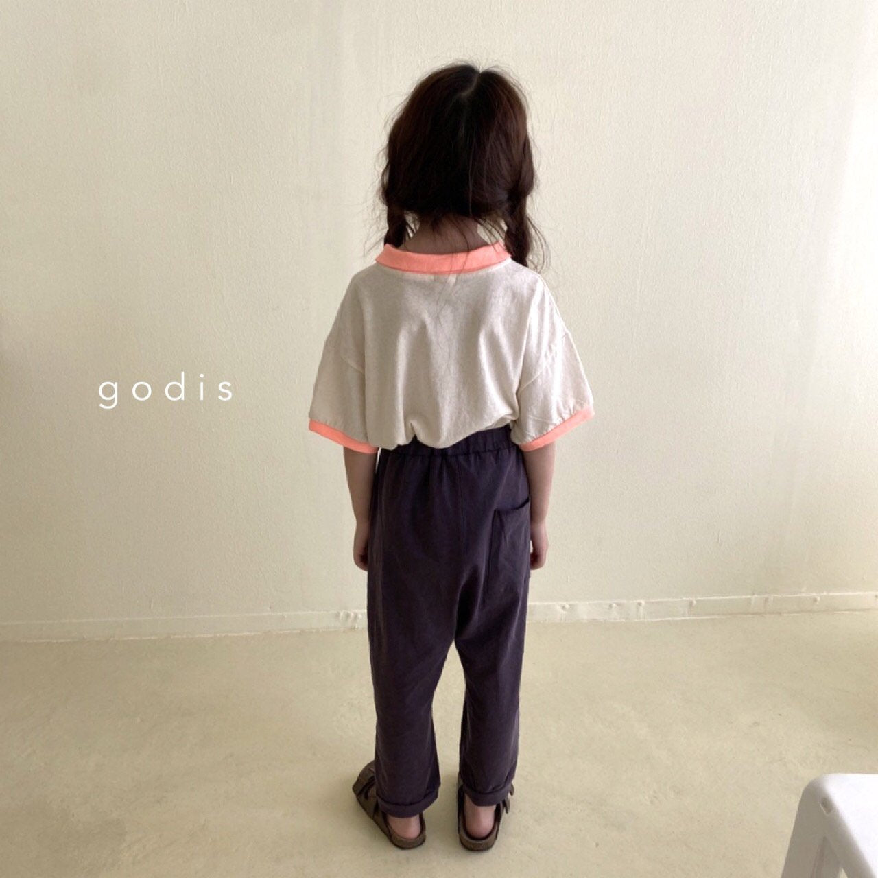 Boys & Girls Purple Cotton Trousers