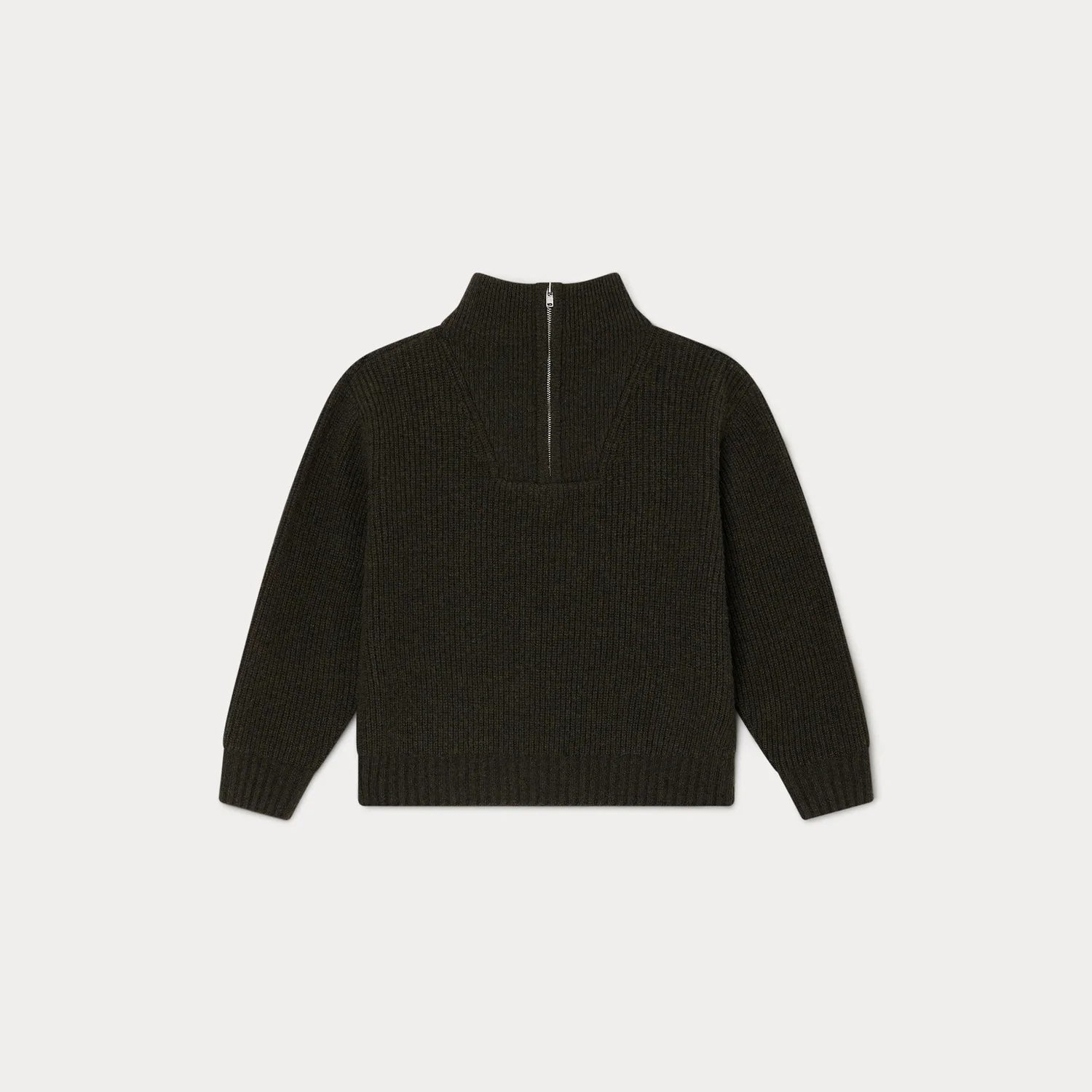 Boys Grey Wool Sweater