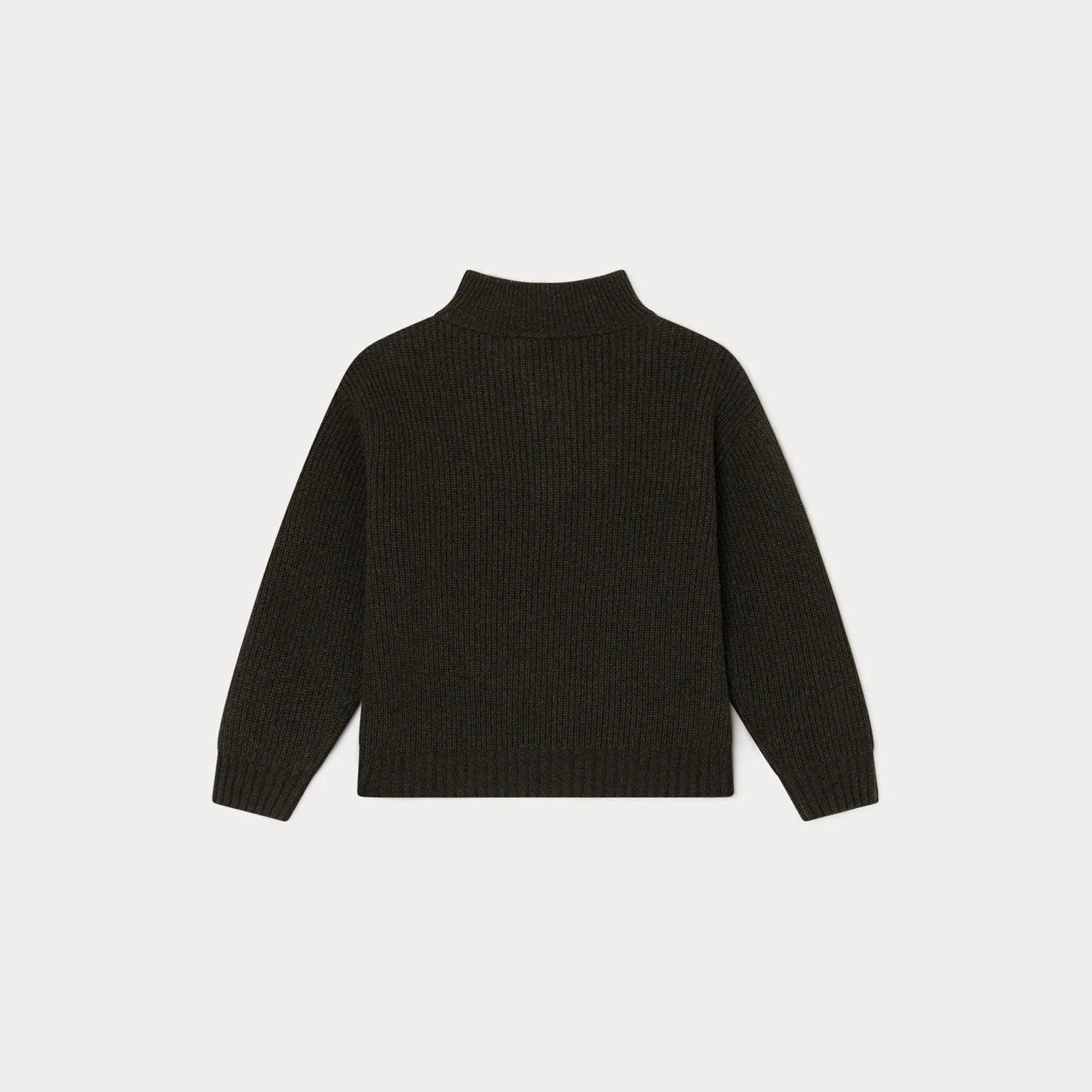 Boys Grey Wool Sweater