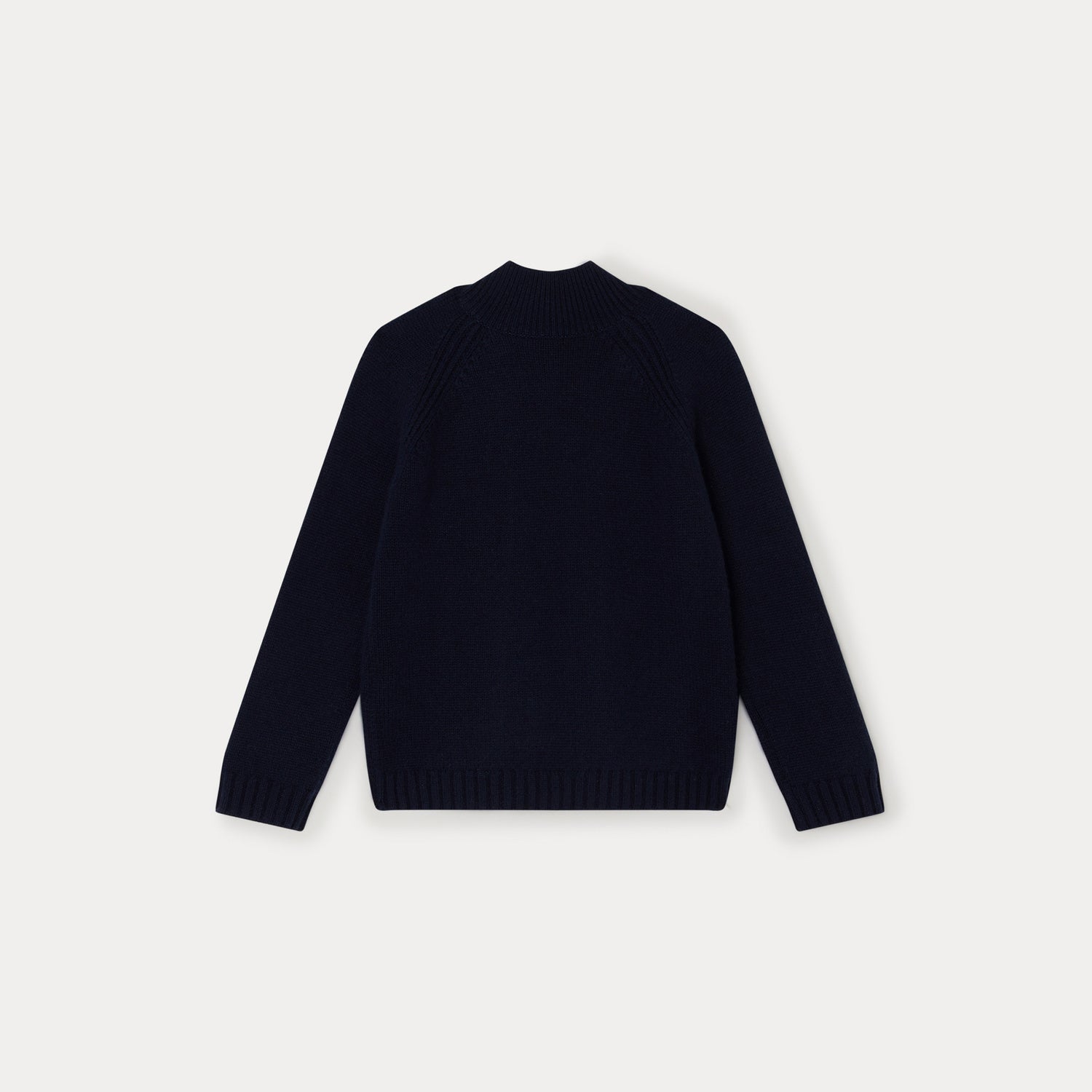 Boys Navy Cashmere Sweater