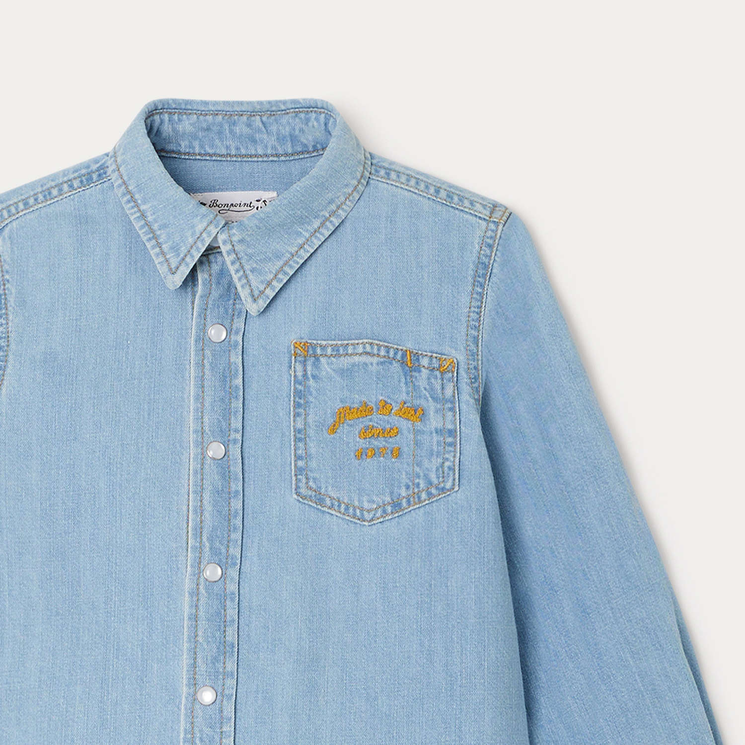 Boys Blue Denim Shirt