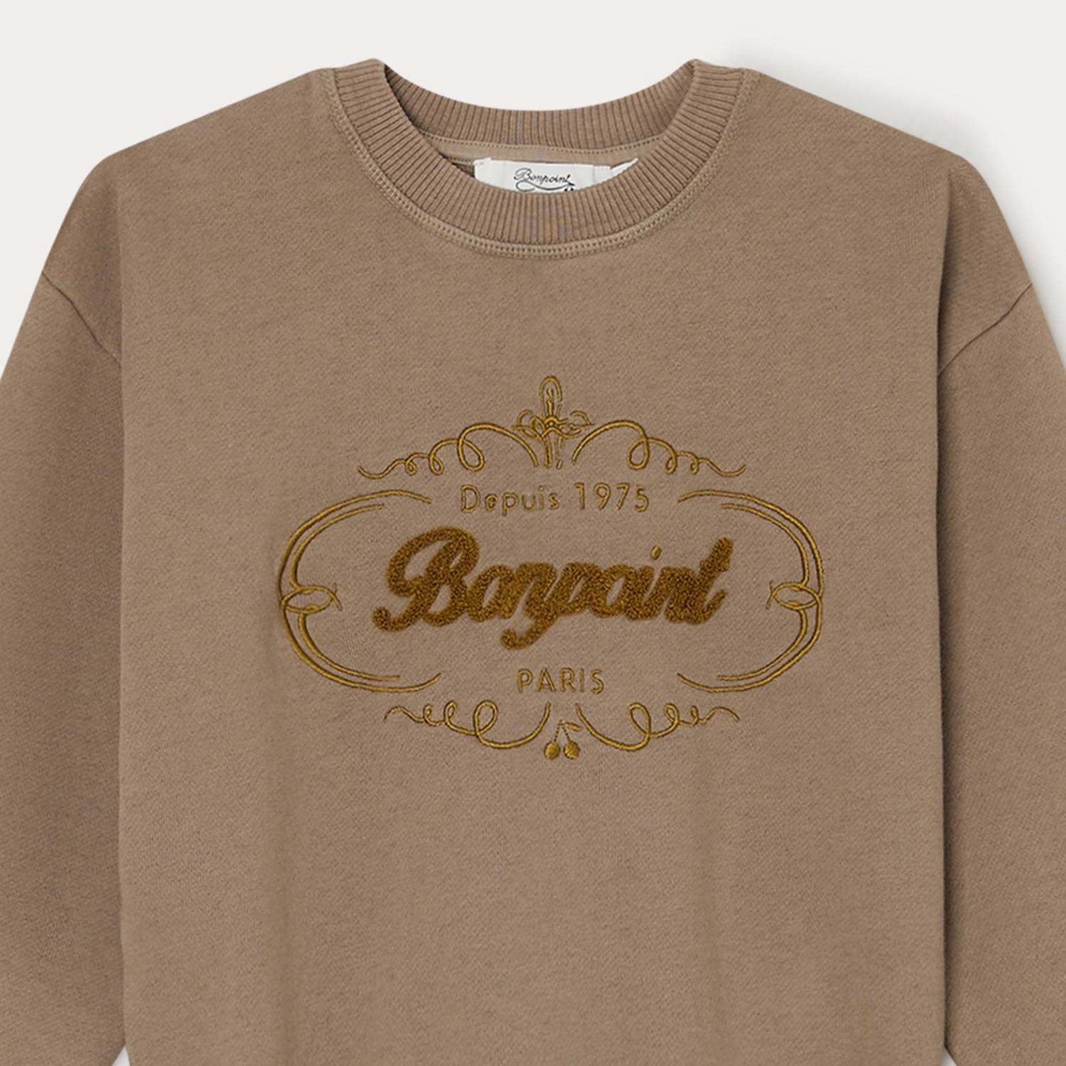 Boys Camel Logo Cotton Sweatshirt
