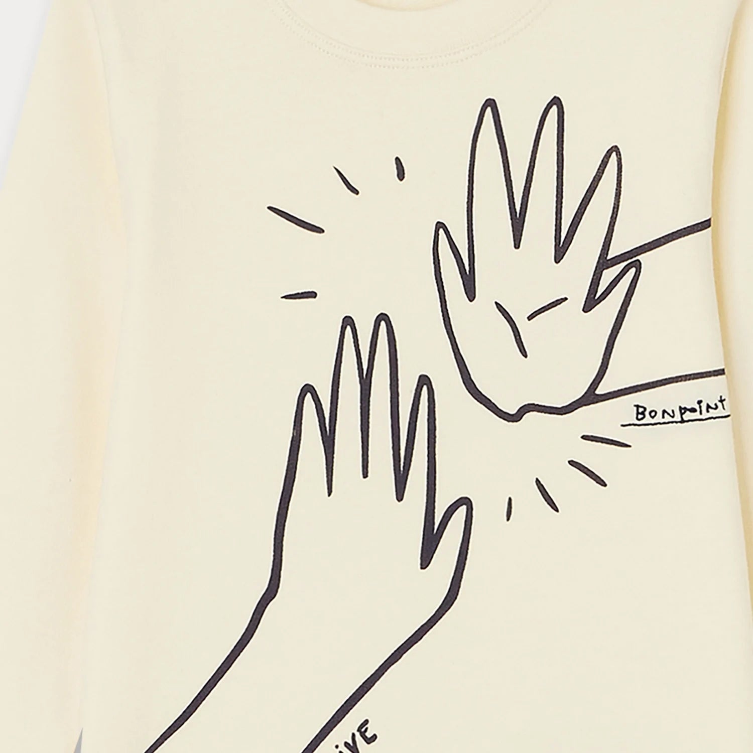 Boys White Printed Cotton T-Shirt