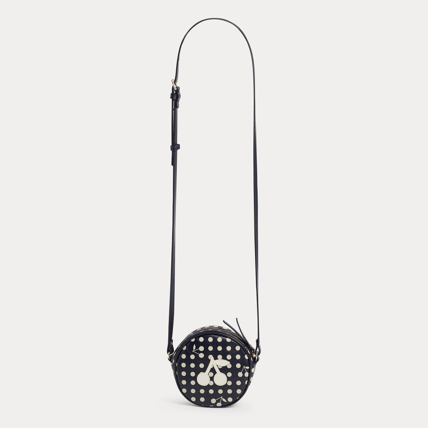 Girls Navy Logo Shoulder Bag