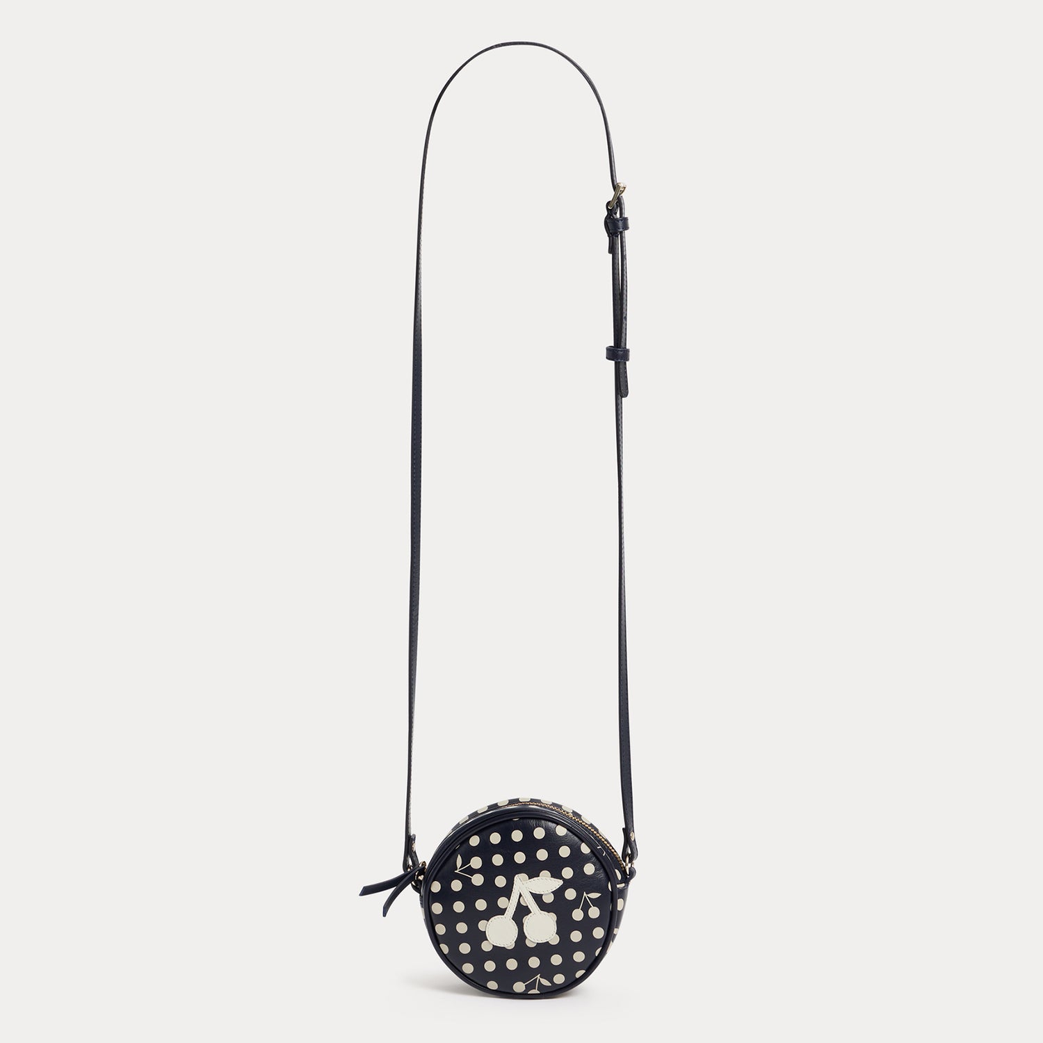 Girls Navy Logo Shoulder Bag