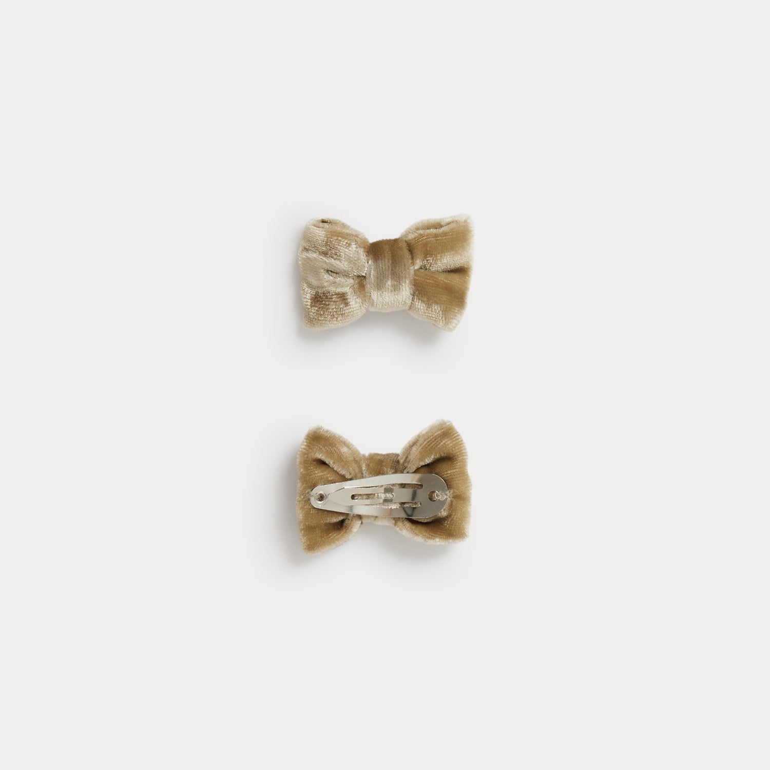 Girls Beige Hair Clips