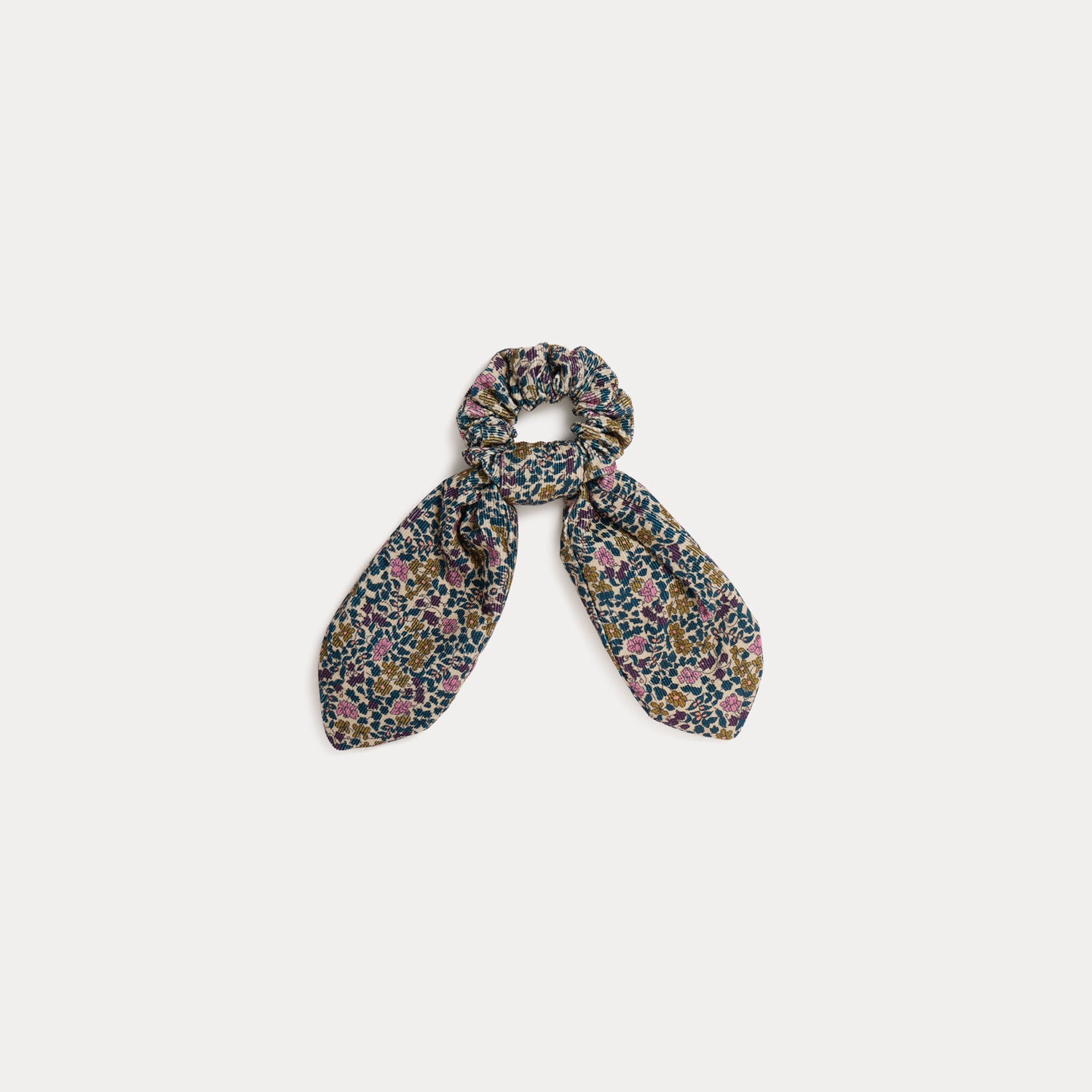 Girls Multicolor Floral Hair Ring