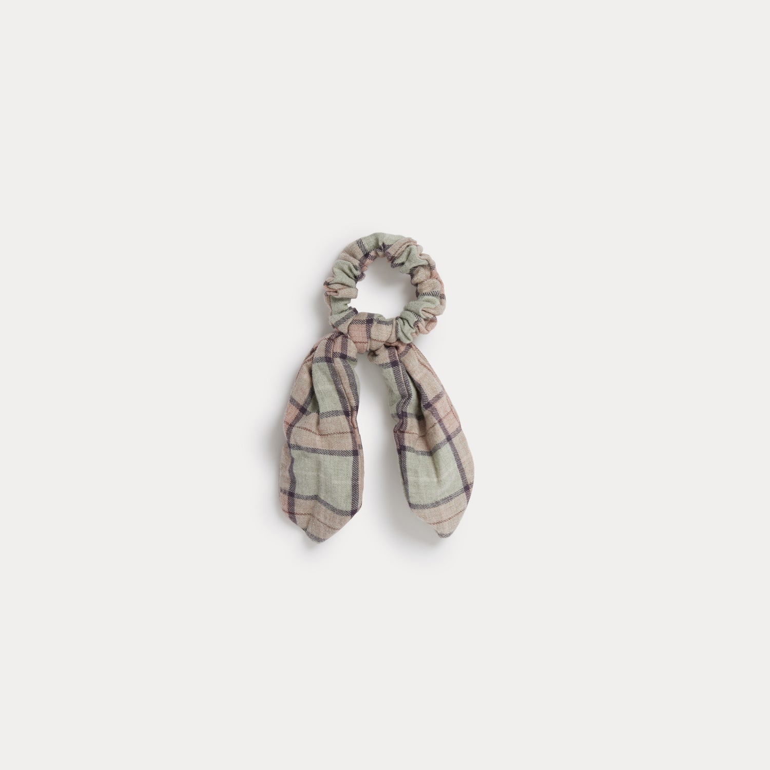 Girls Multicolor Check Hair Ring