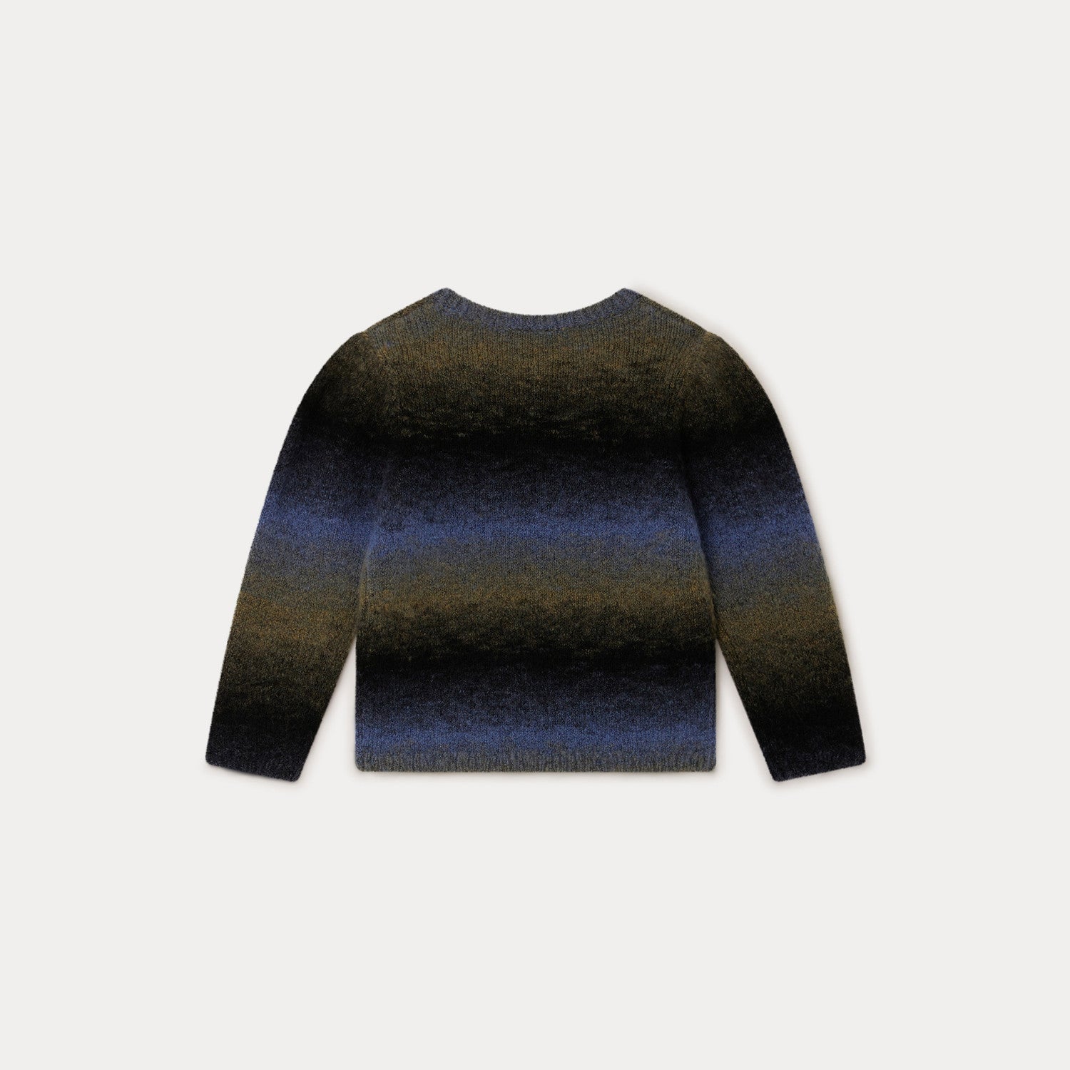 Girls Dark Green Wool Sweater