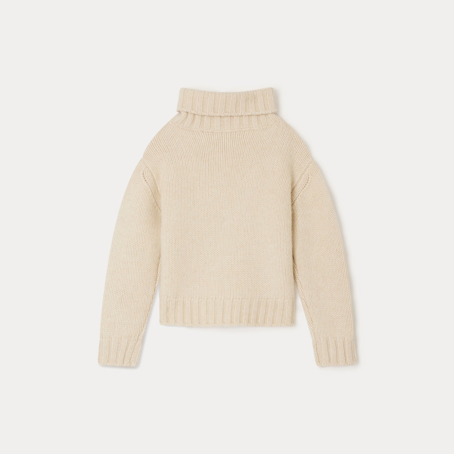 Girls Ivory Cashmere Sweater