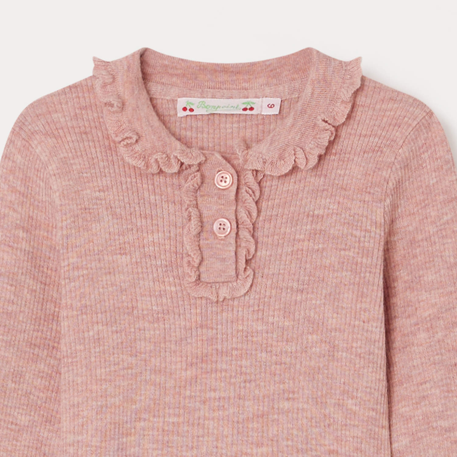Girls Pink Wool Sweater