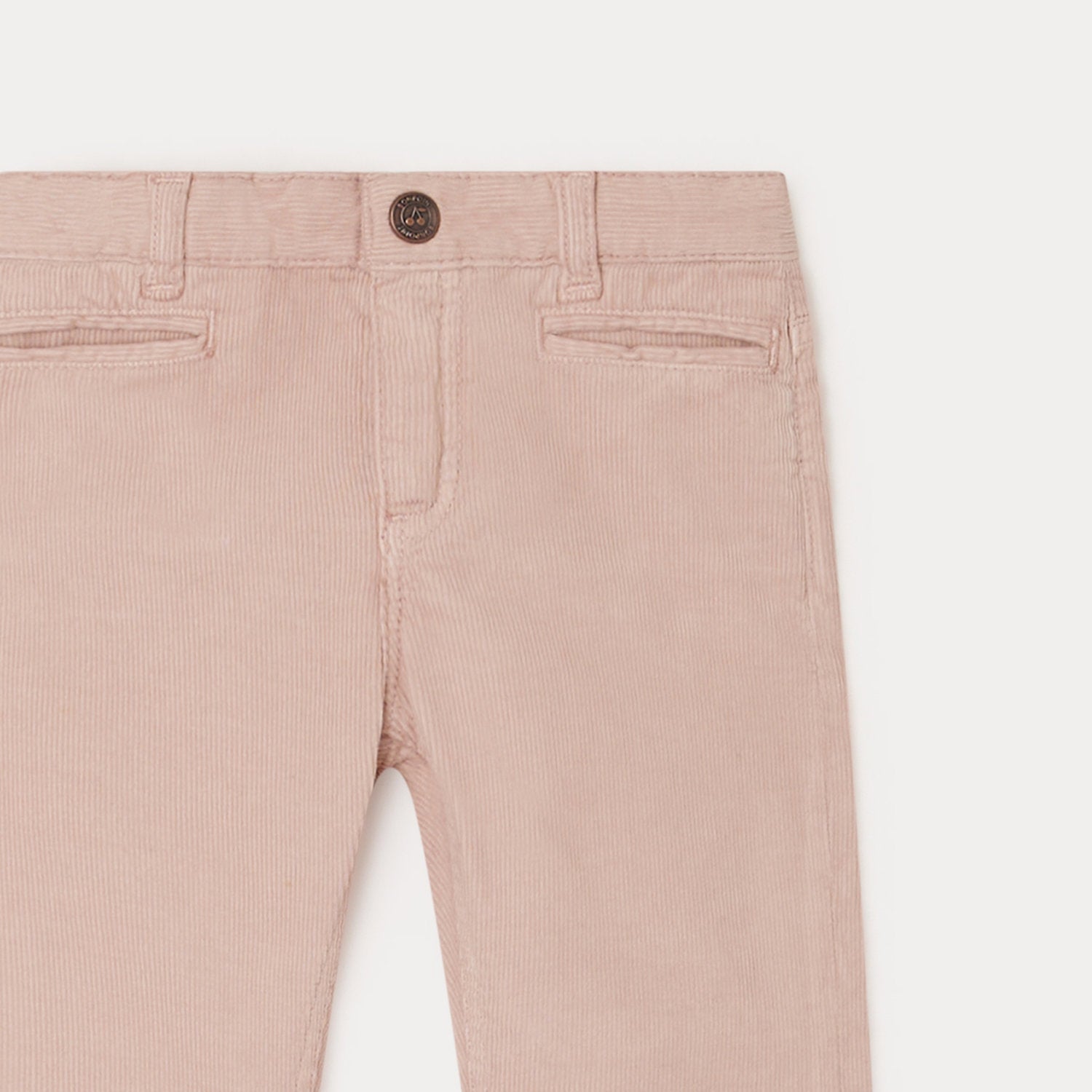 Girls Pink Corduroy Trousers