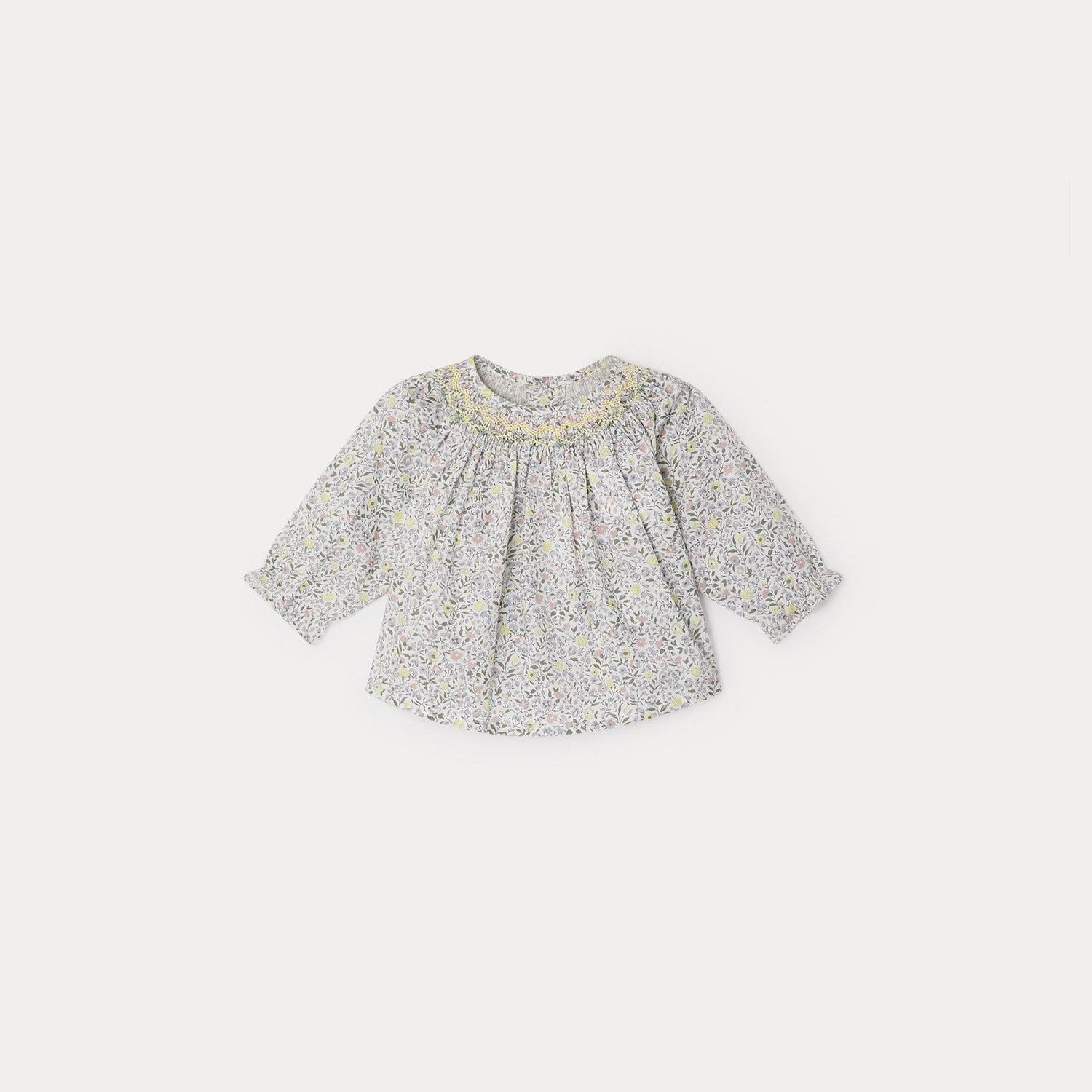 Baby Girls Multicolor Cotton Top