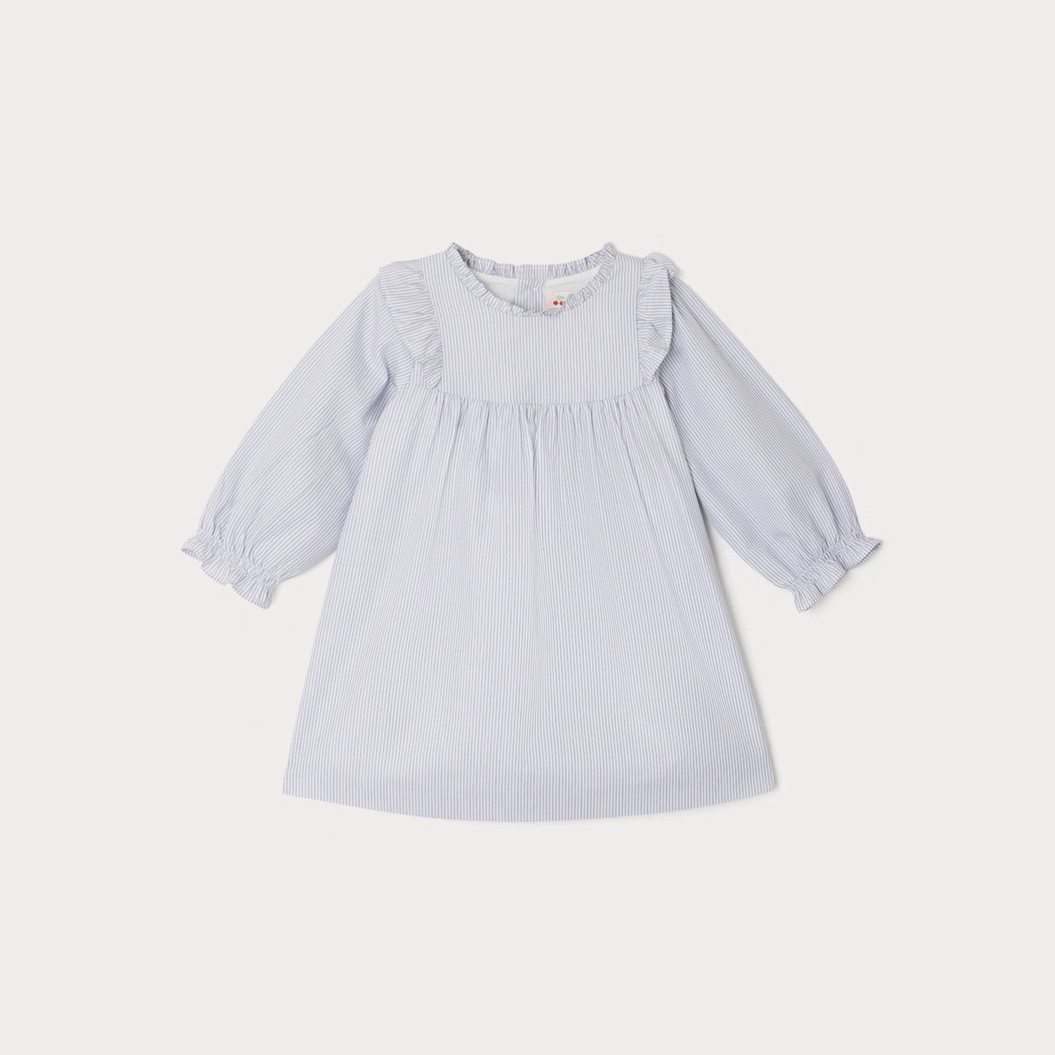 Baby Girls Blue Stripes Dress