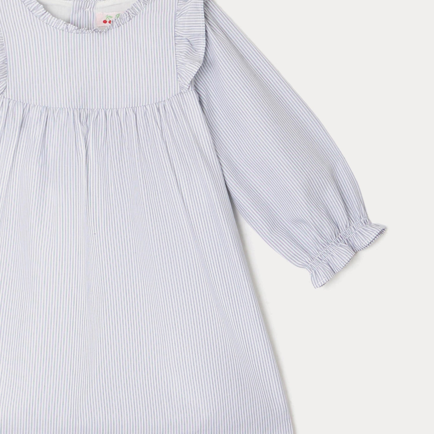 Baby Girls Blue Stripes Dress