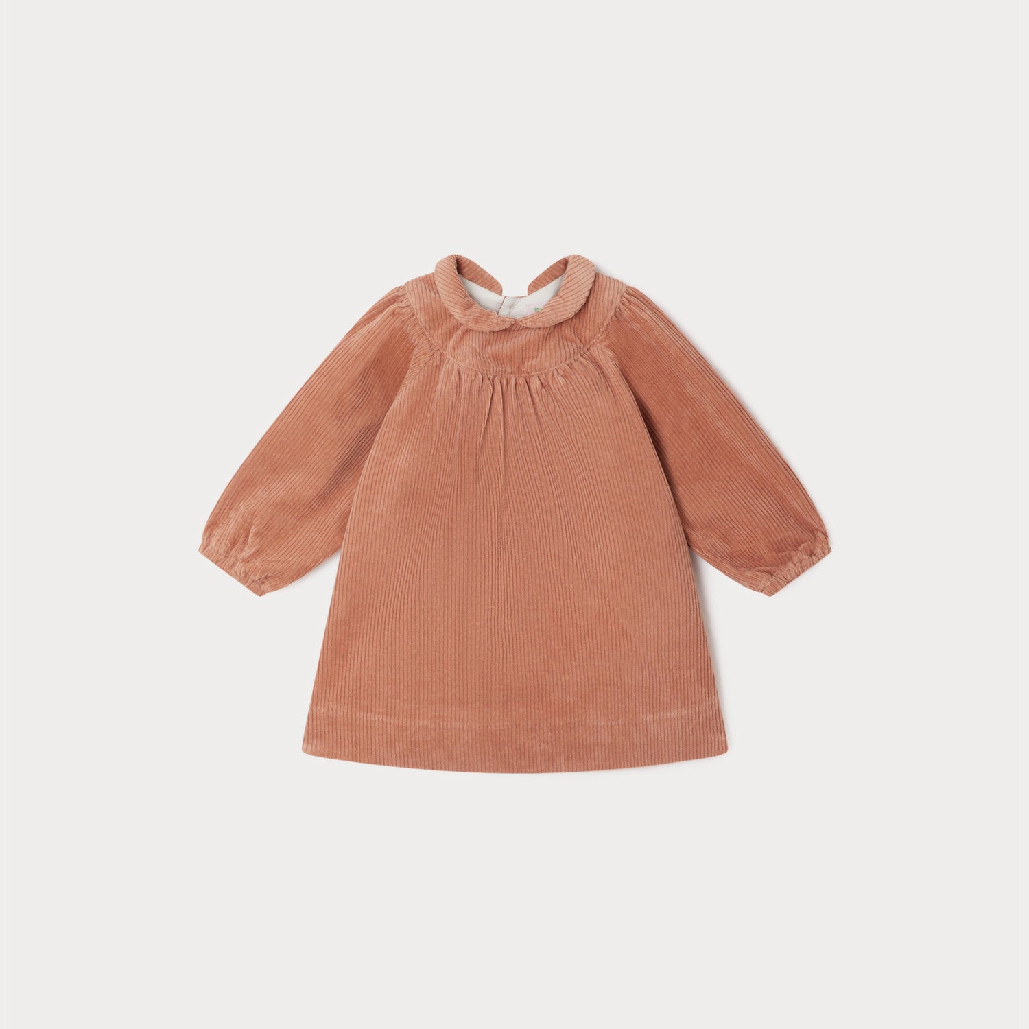 Baby Girls Pink Corduroy Dress