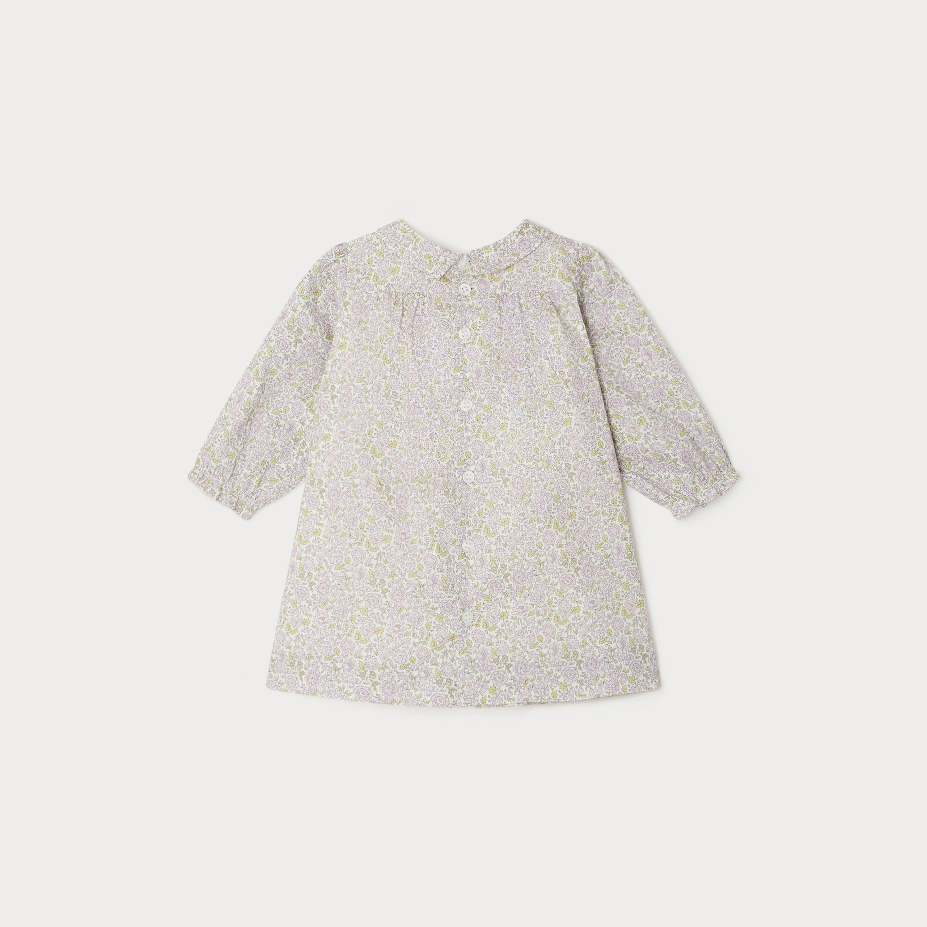 Baby Girls Light Pink Floral Dress