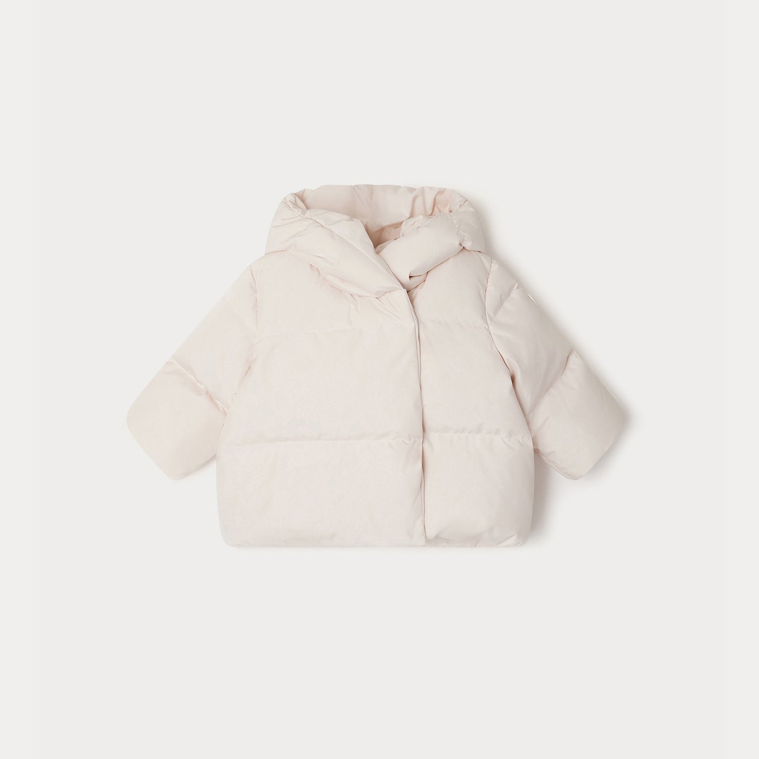 Baby Girls Pale Pink Padded Down Jacket