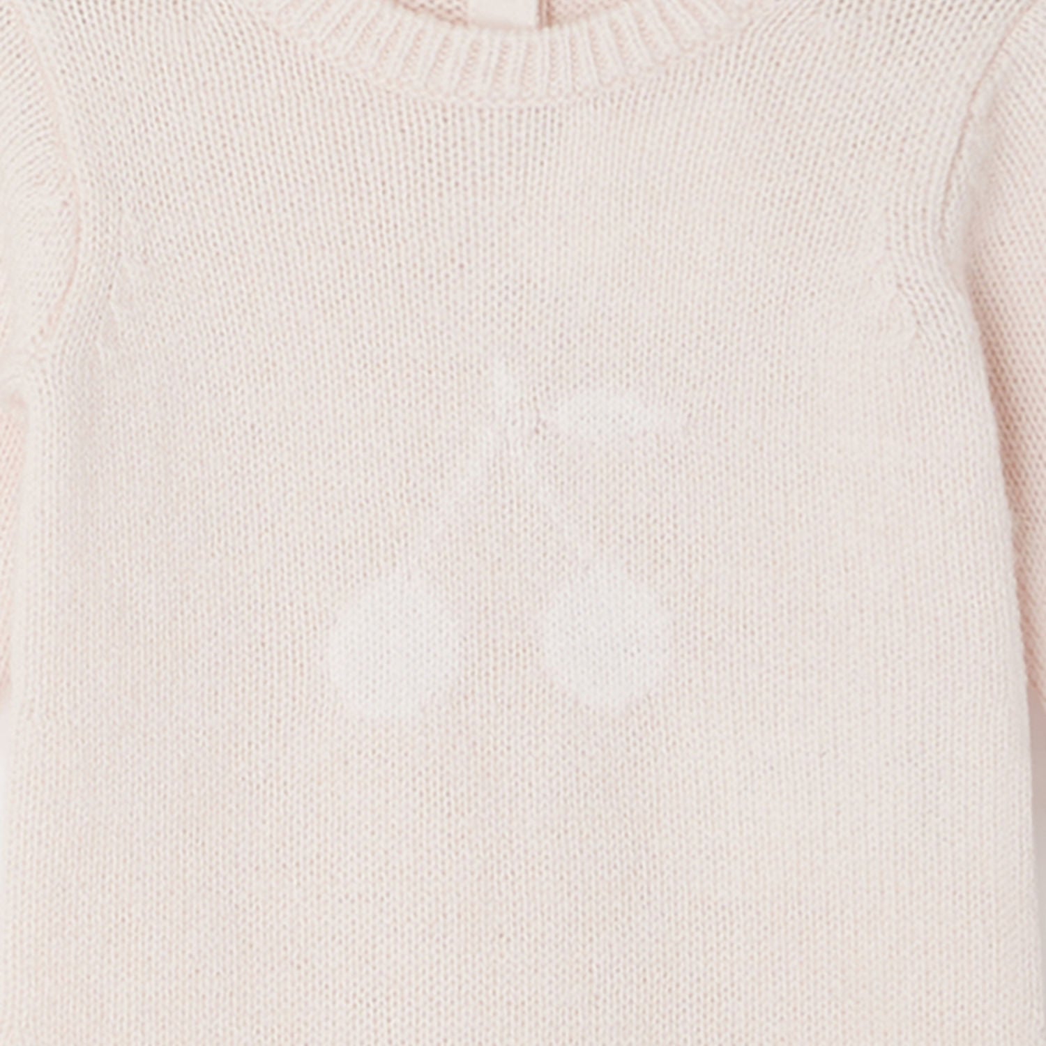 Baby Boys & Girls Pink Wool Babysuit