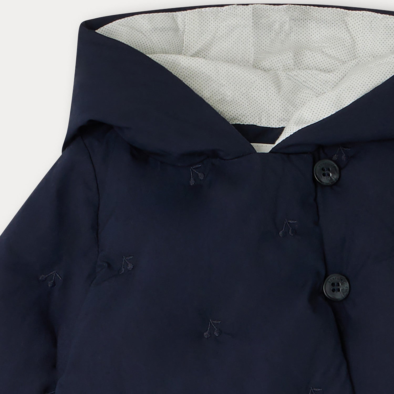 Baby Boys & Girls Navy Padded Jacket