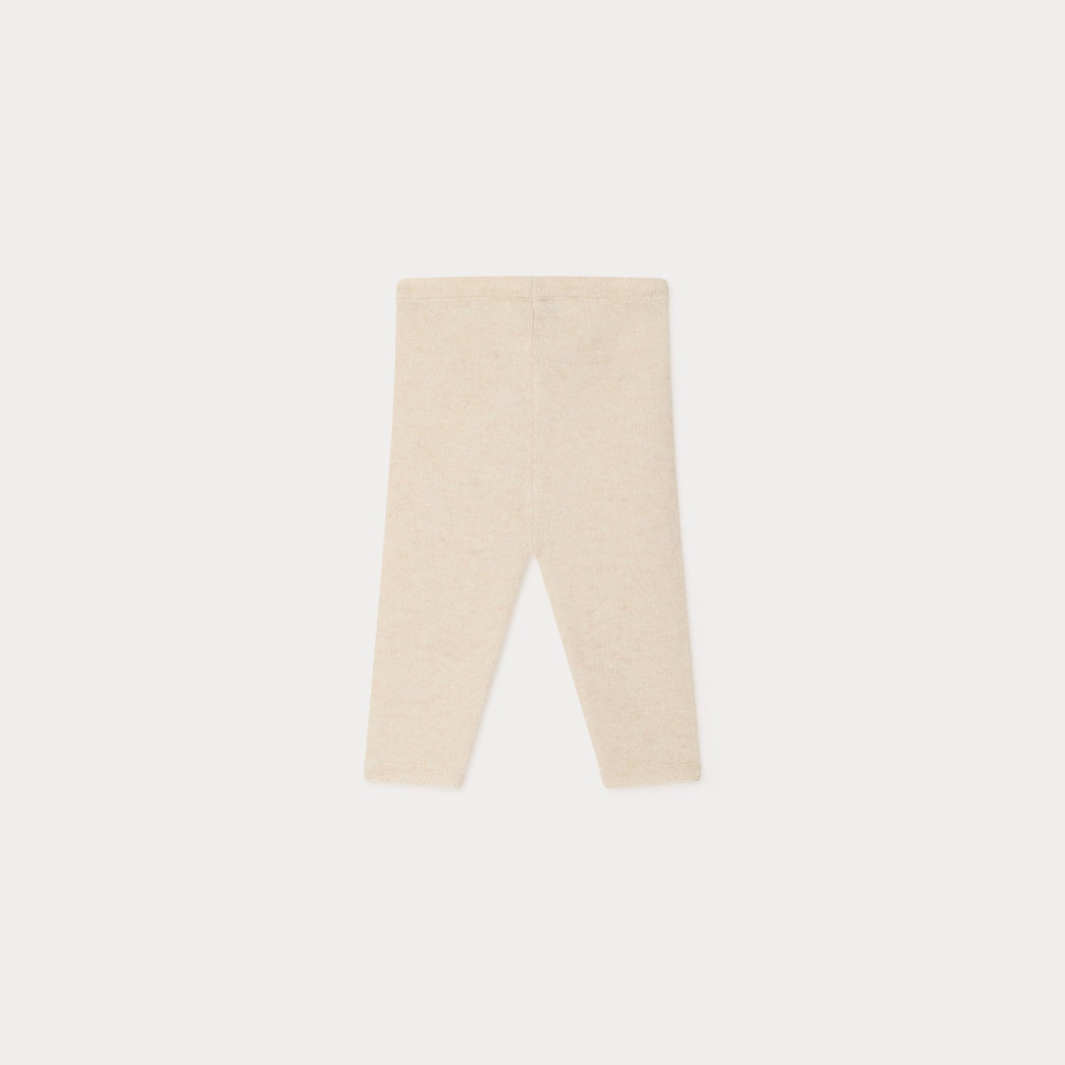 Baby Boys & Girls Beige Cashmere Leggings