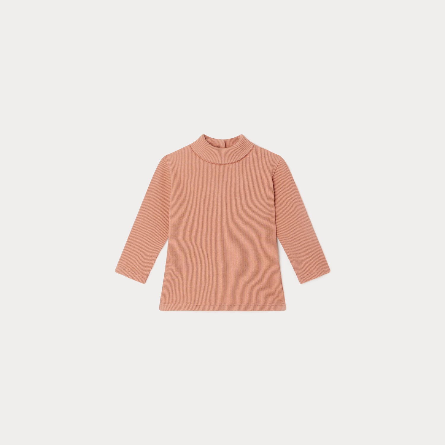 Baby Girls Pink Cotton T-Shirt