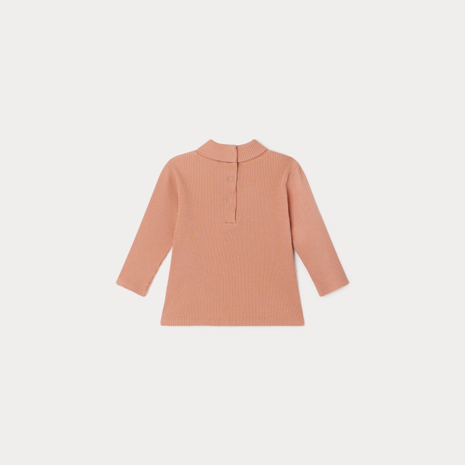 Baby Girls Pink Cotton T-Shirt