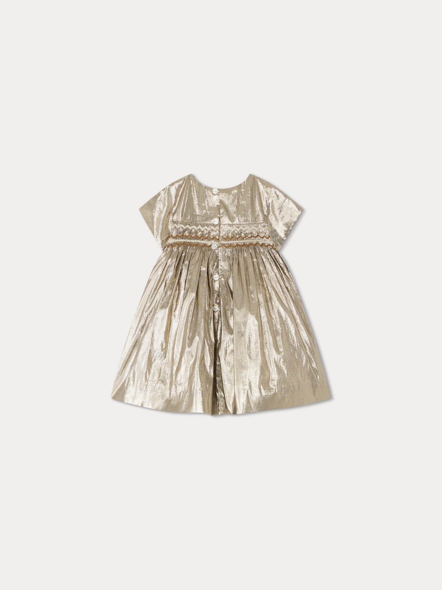 Baby Girls Champagne Dress