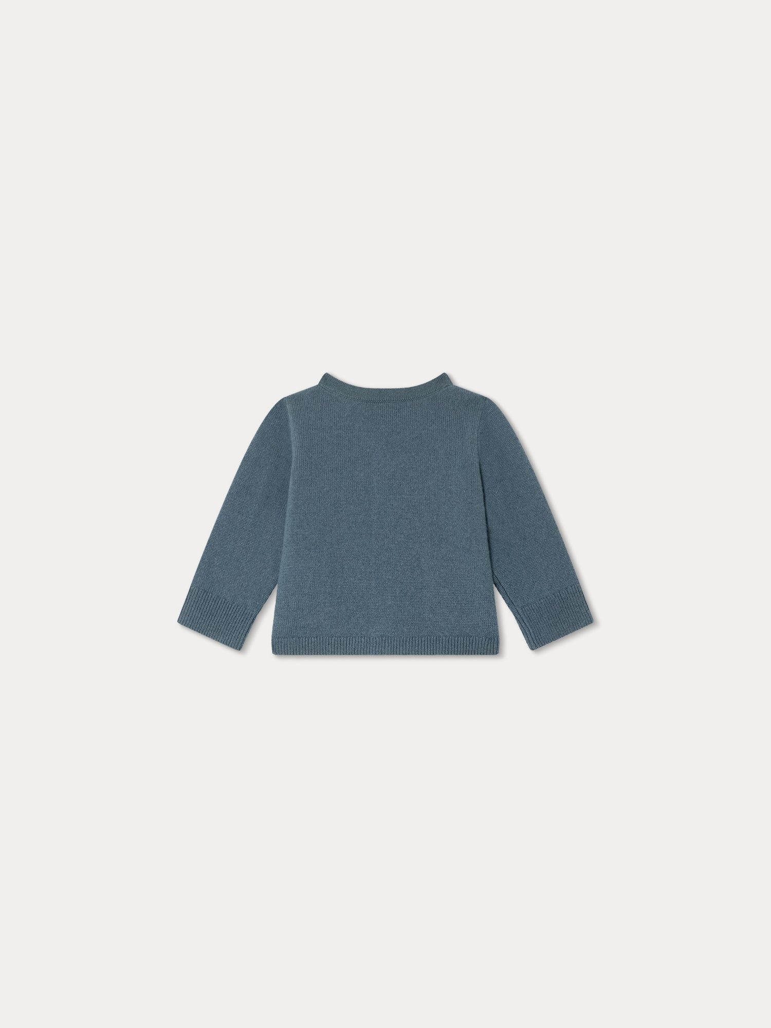 Baby Boys Blue Cashmere Cardigan