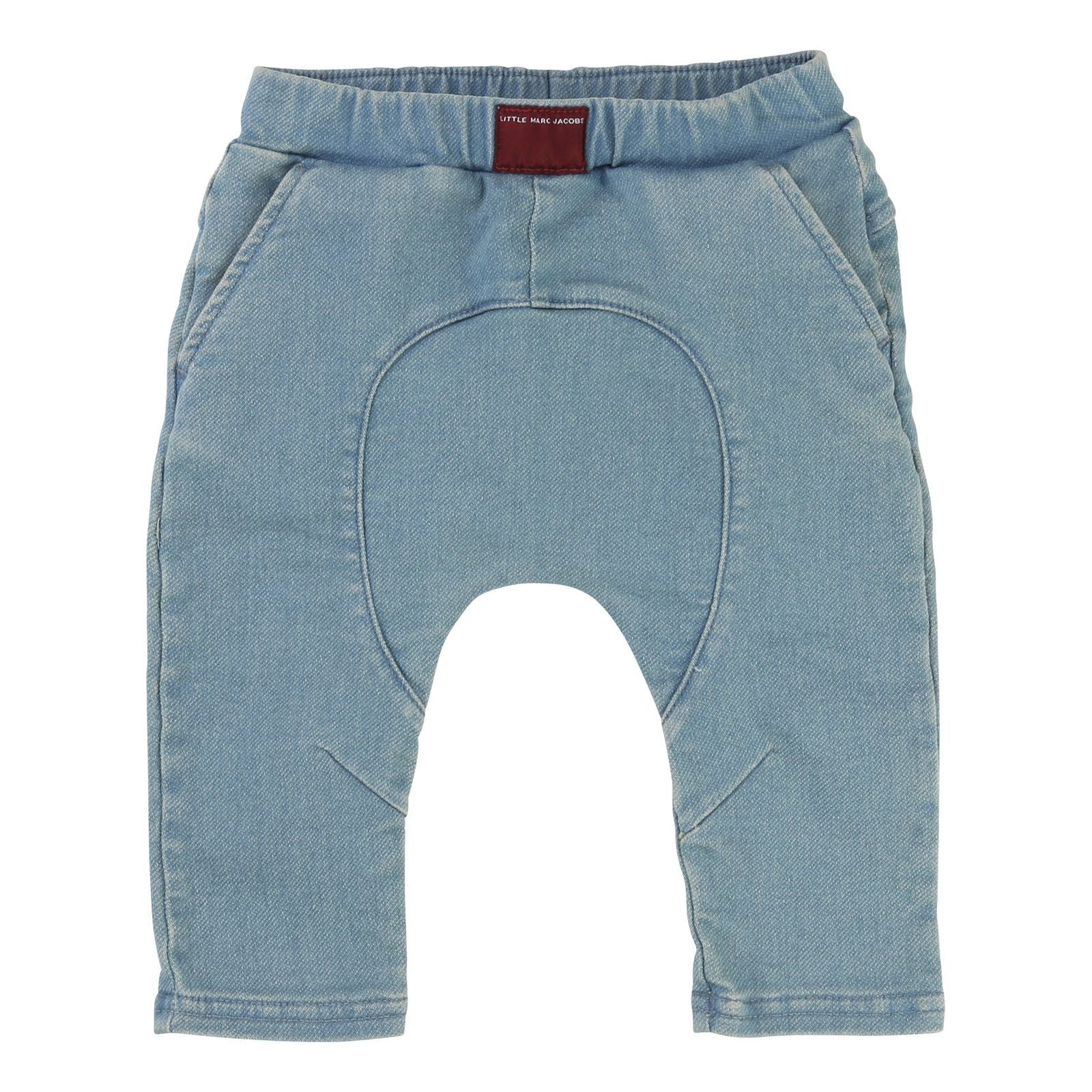 Baby Boys Blue Denim Cotton Jeans - CÉMAROSE | Children's Fashion Store