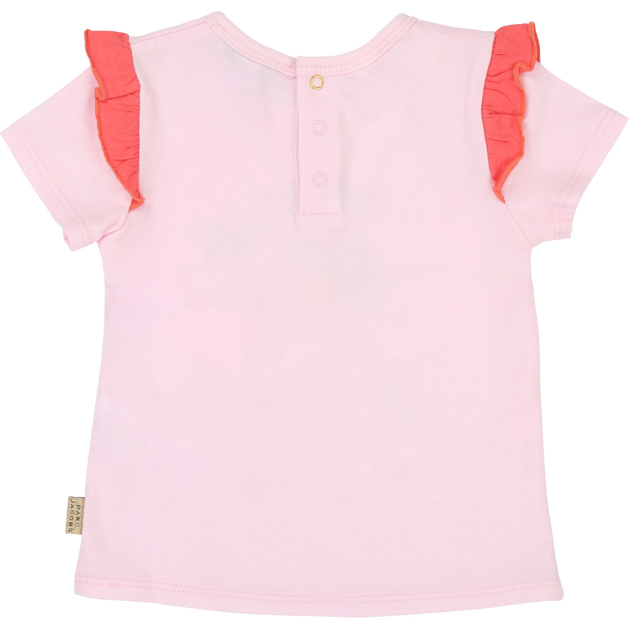 Baby Girls Pink Cotton T-shirt