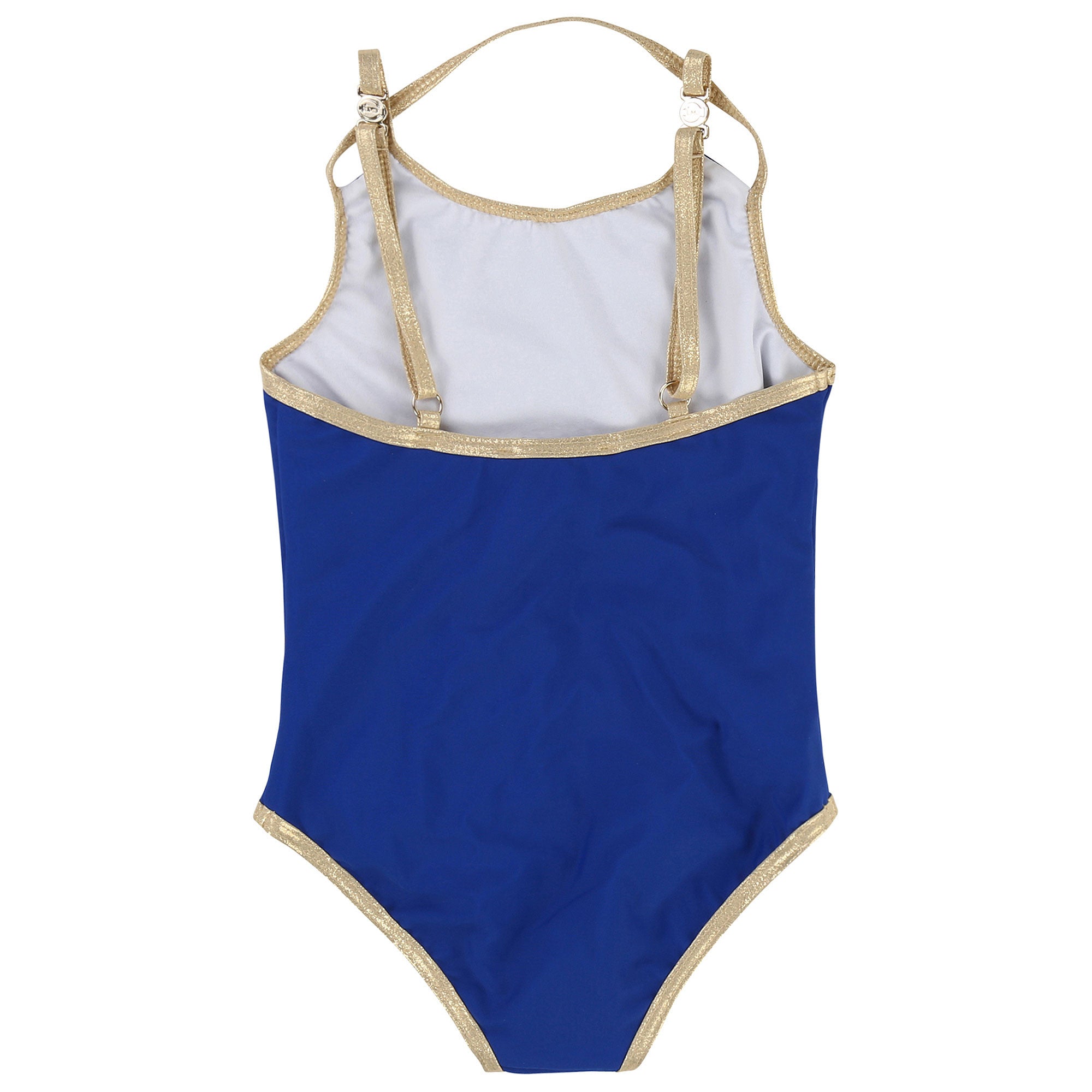 Girls Blue Miss Mark Swimsuit - CÉMAROSE | Children's Fashion Store - 2