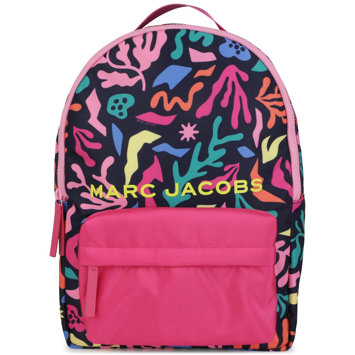 Girls Pink Logo Backpack