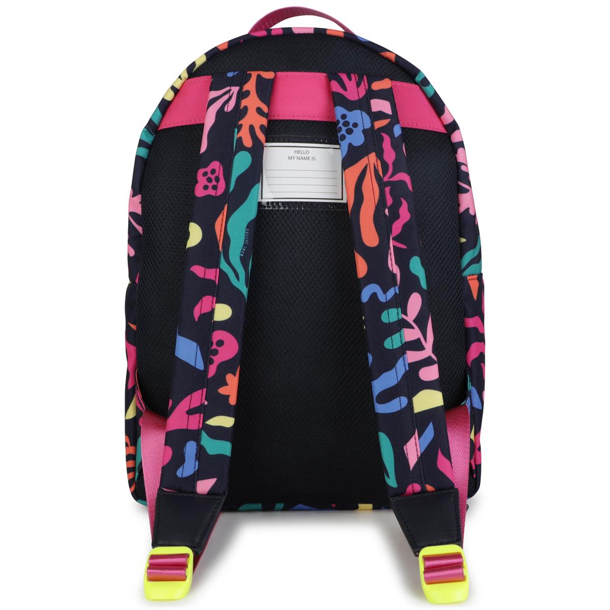 Girls Pink Logo Backpack