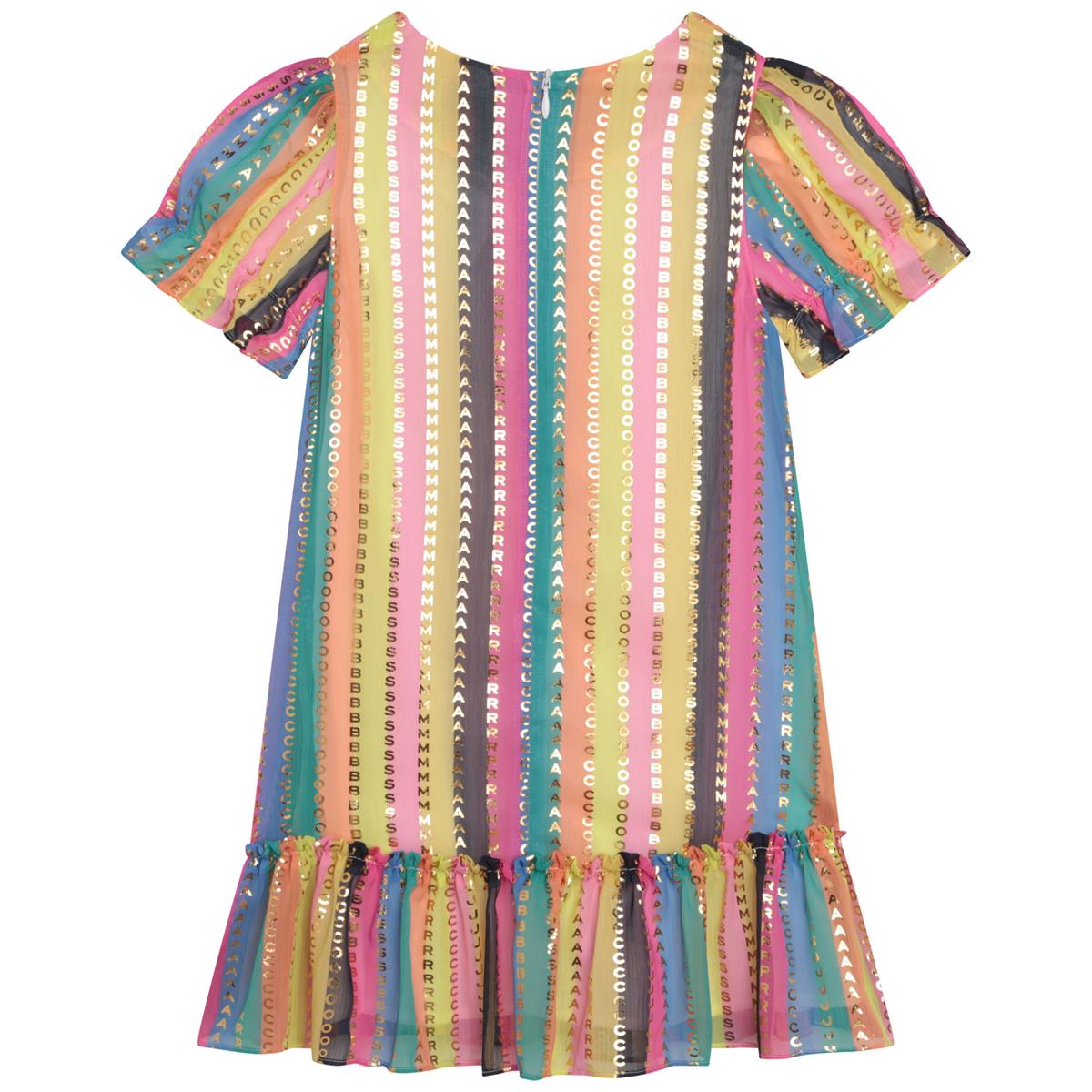 Girls Multicolor Sequin Dress