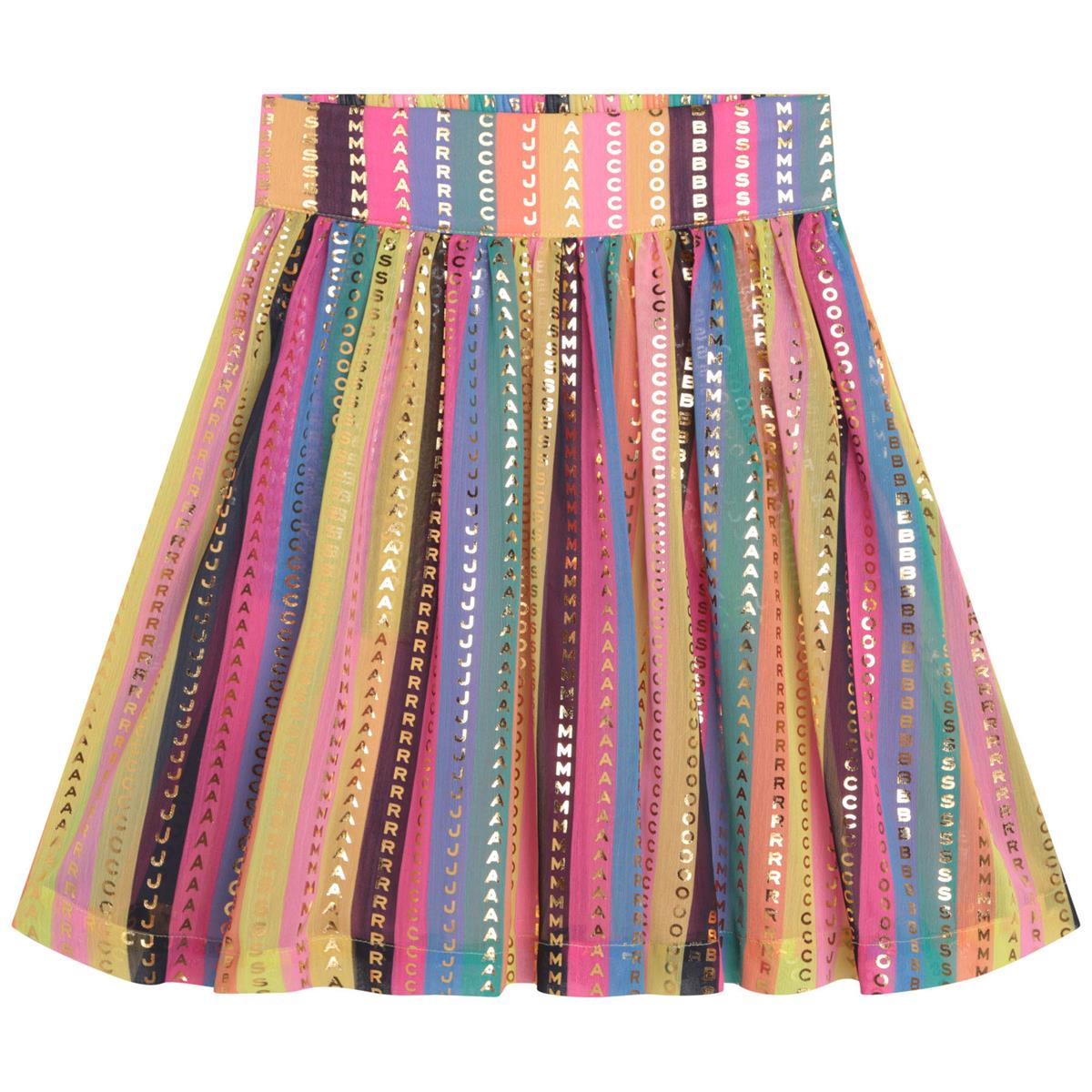 Girls Multicolor Sequin Skirt
