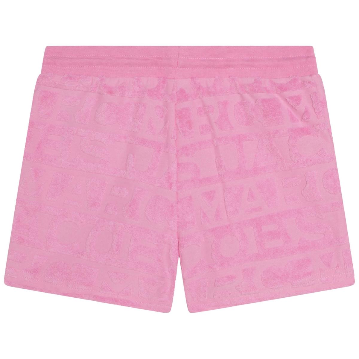 Girls Pink Logo Shorts