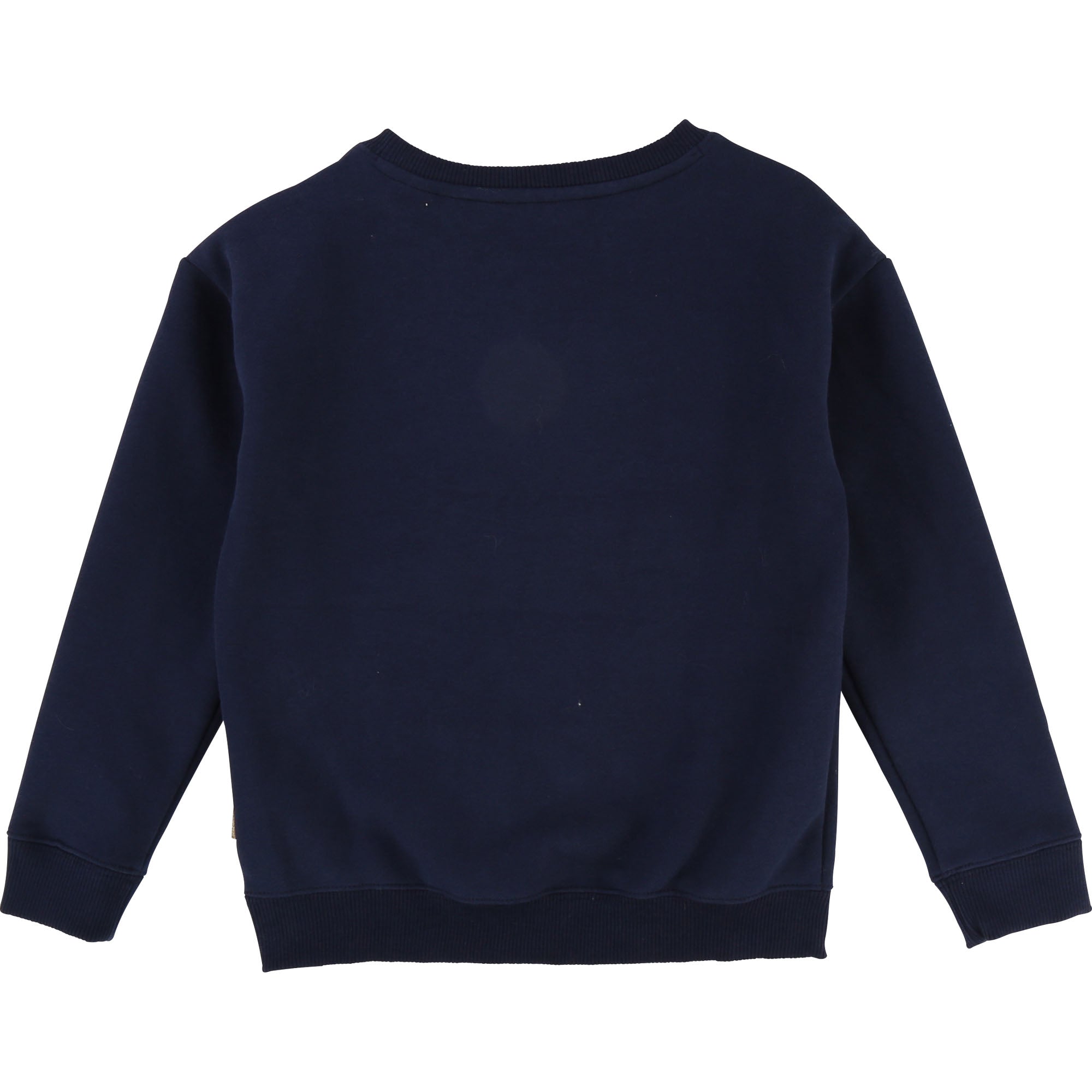 Girls Dark Indigo Cotton Sweatshirt