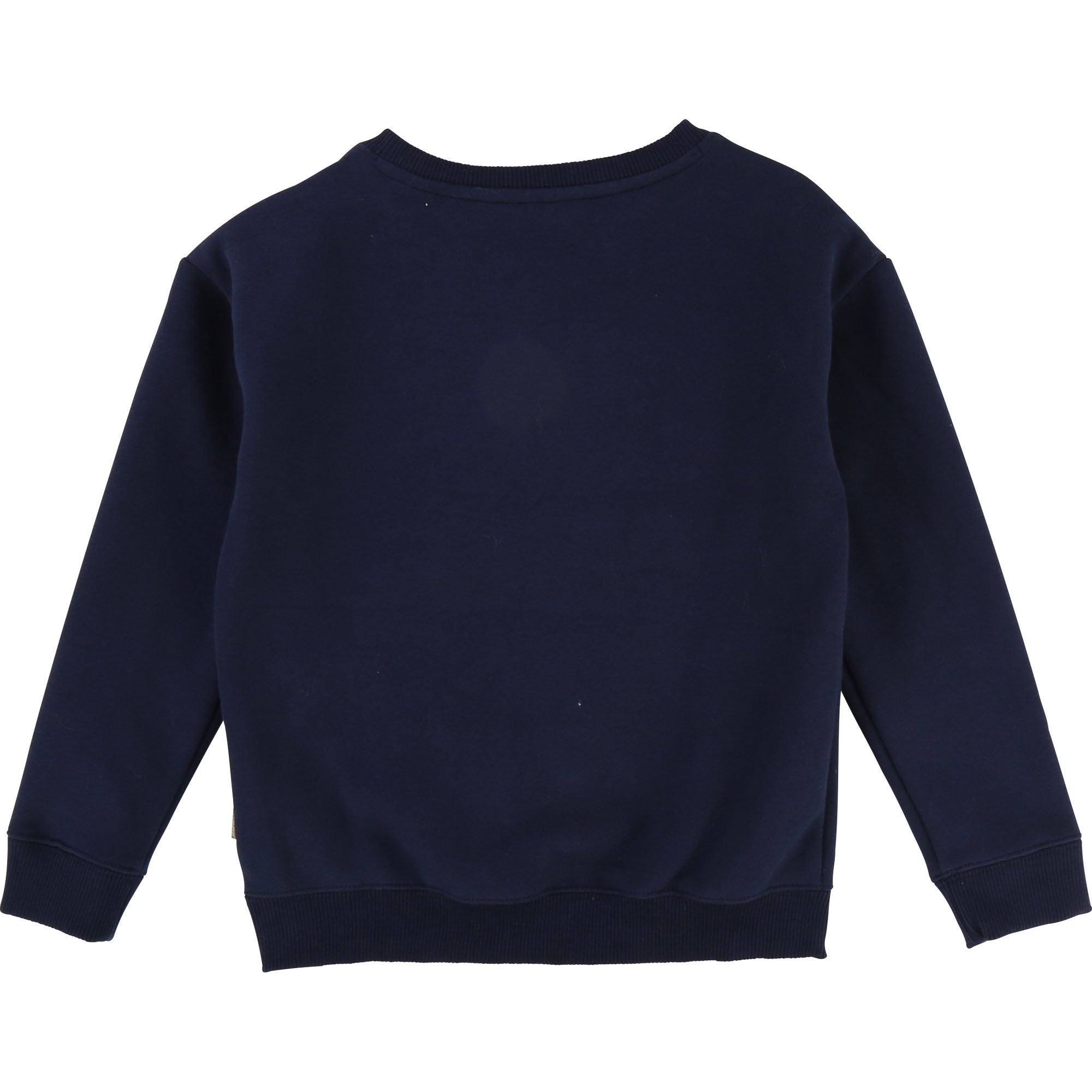 Girls Dark Indigo Cotton Sweatshirt