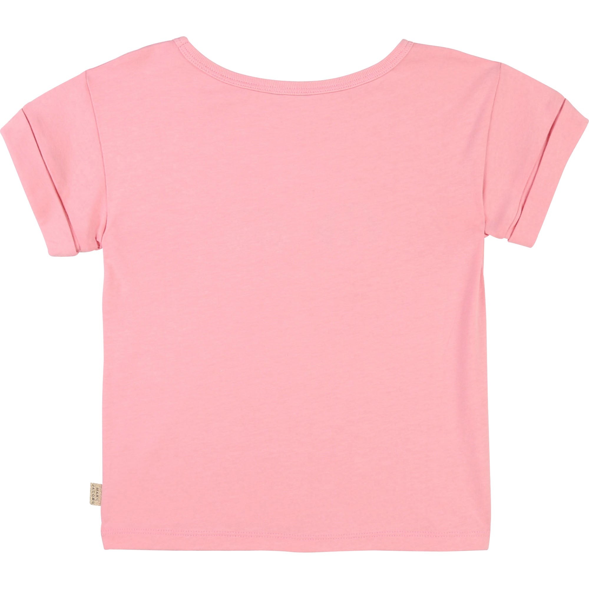 Girls Pink Pattern T-shirt