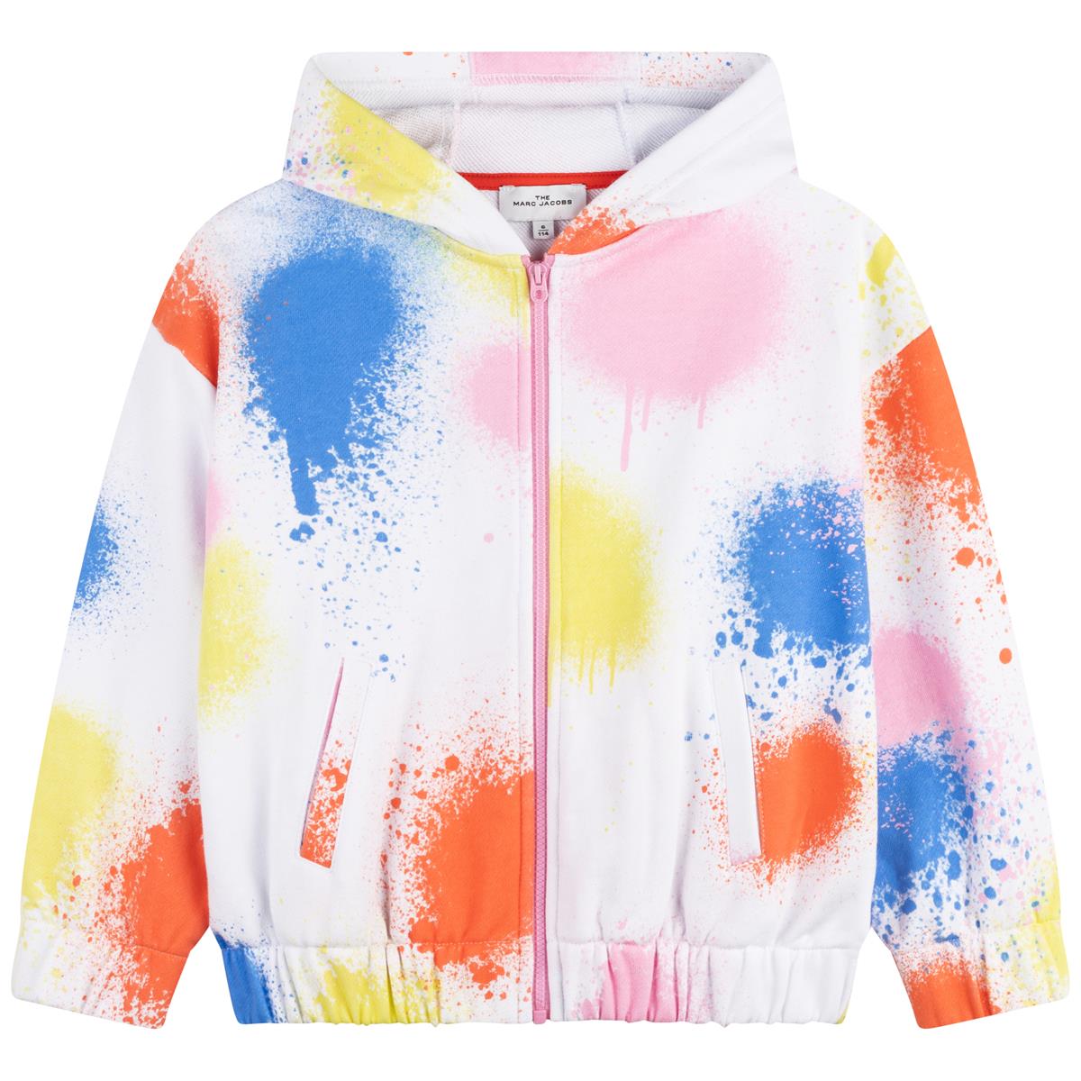 Girls White Hooded Jackets