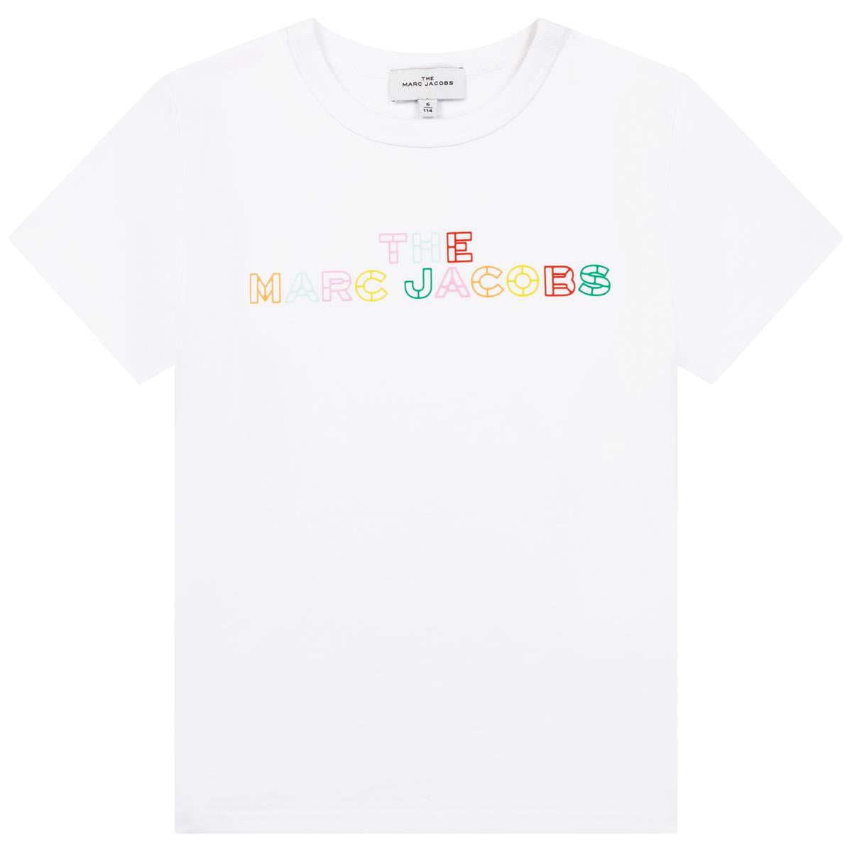 Boys & Girls White Logo T-Shirt