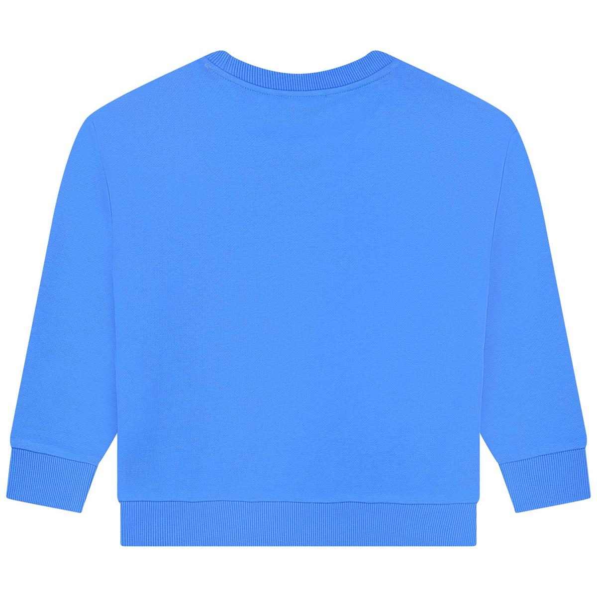 Boys Blue Logo Sweater