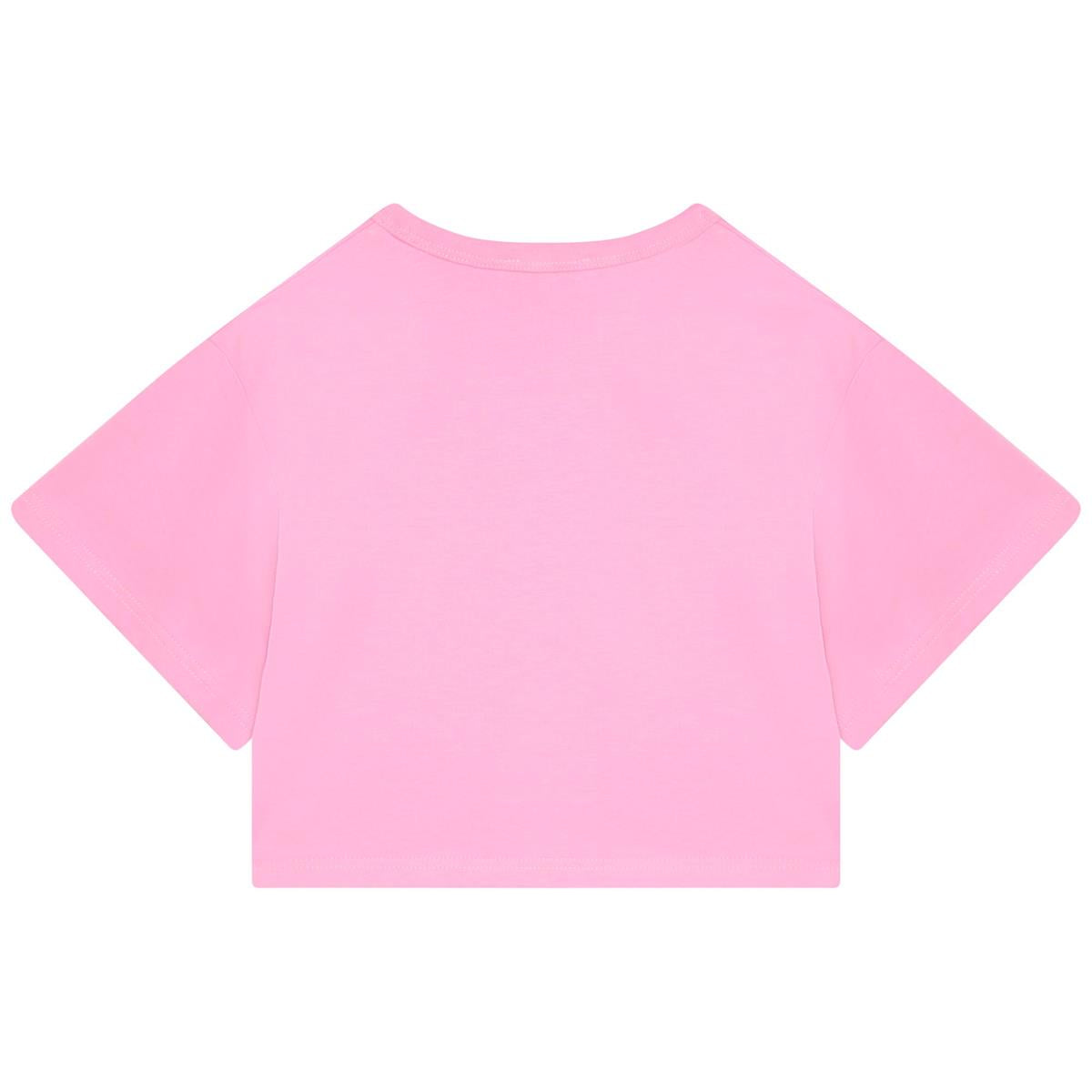 Girls Pink Logo T-Shirt