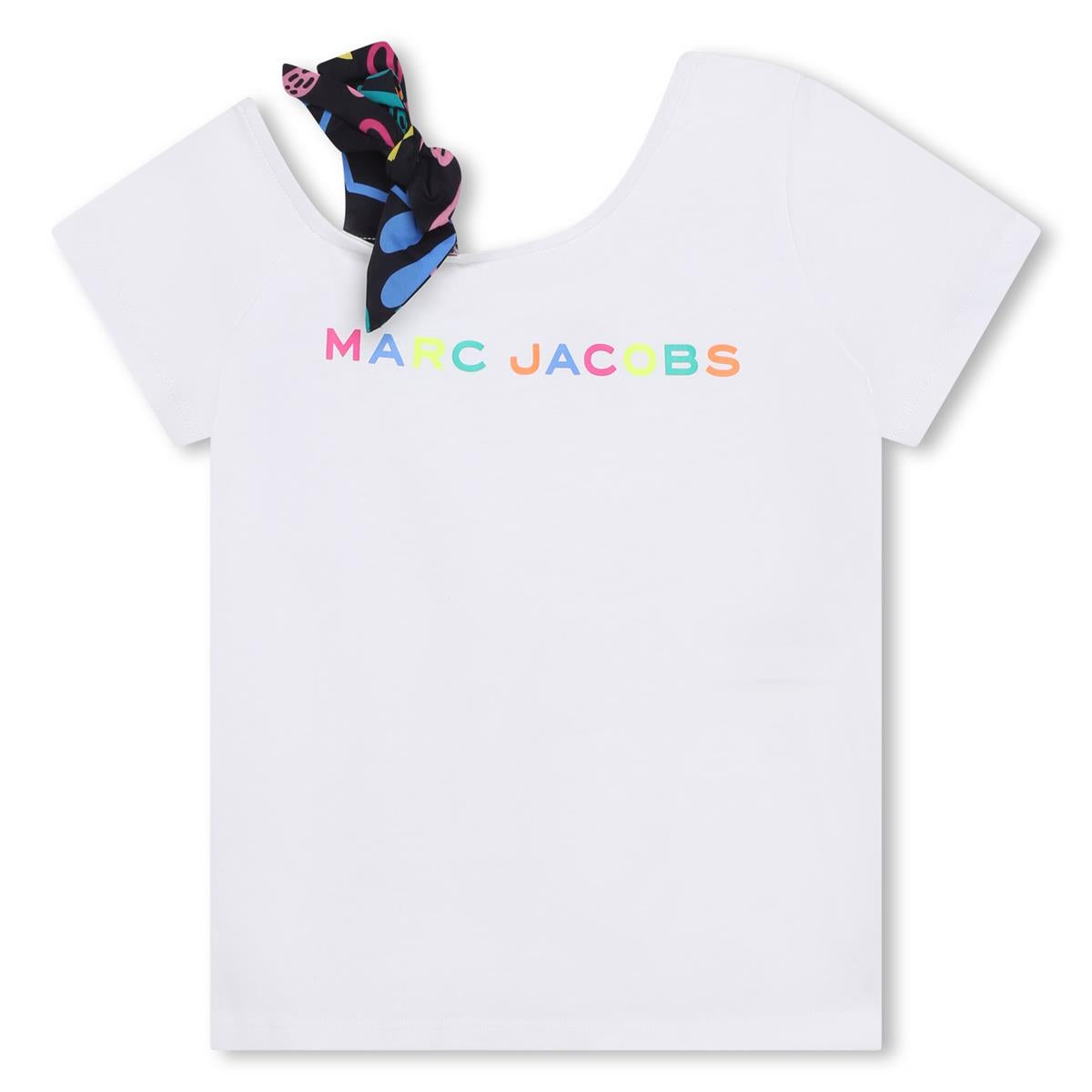 Girls White Logo T-Shirt