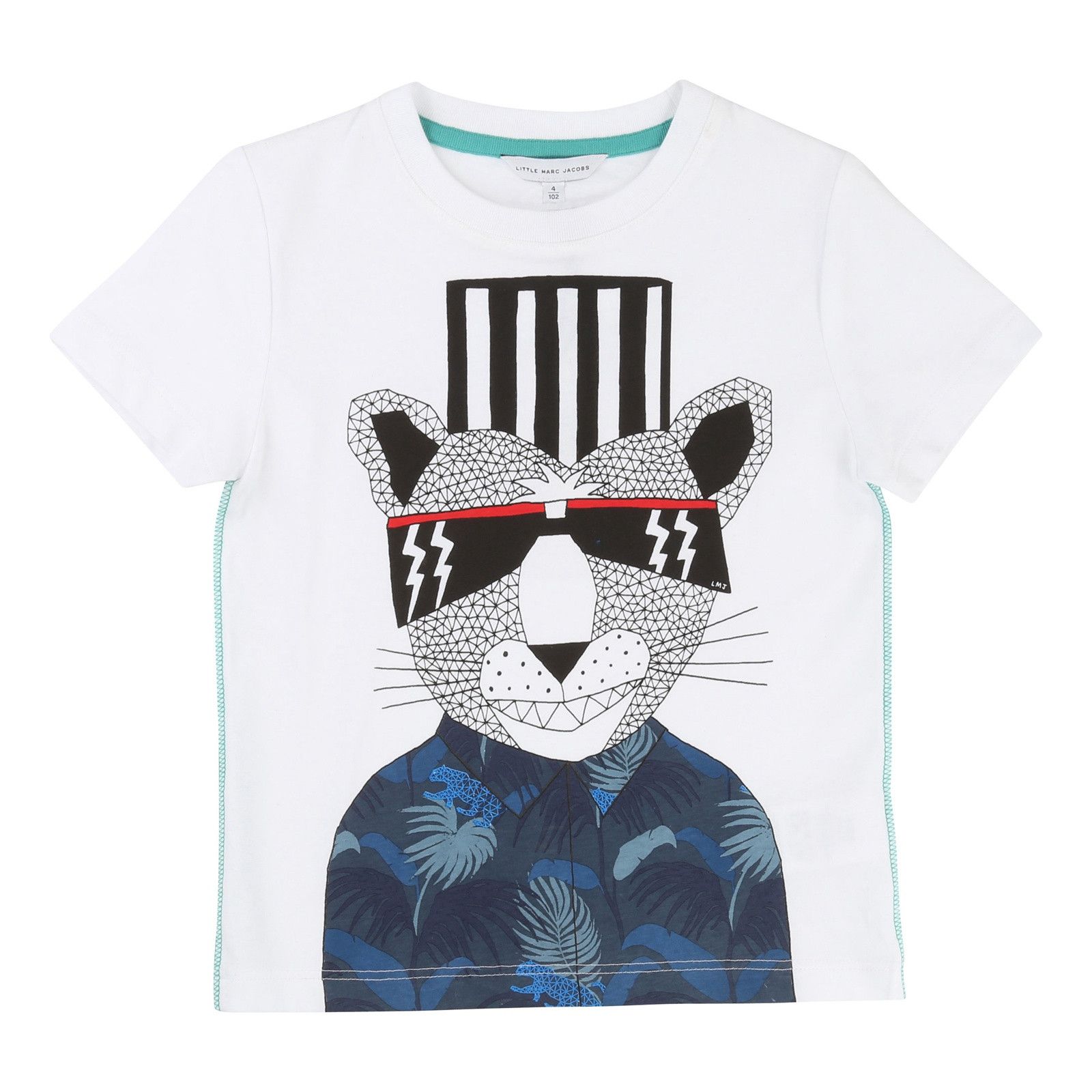 Boys White 'Mr Mouse' Printed Cotton Jersey T-Shirt - CÉMAROSE | Children's Fashion Store
