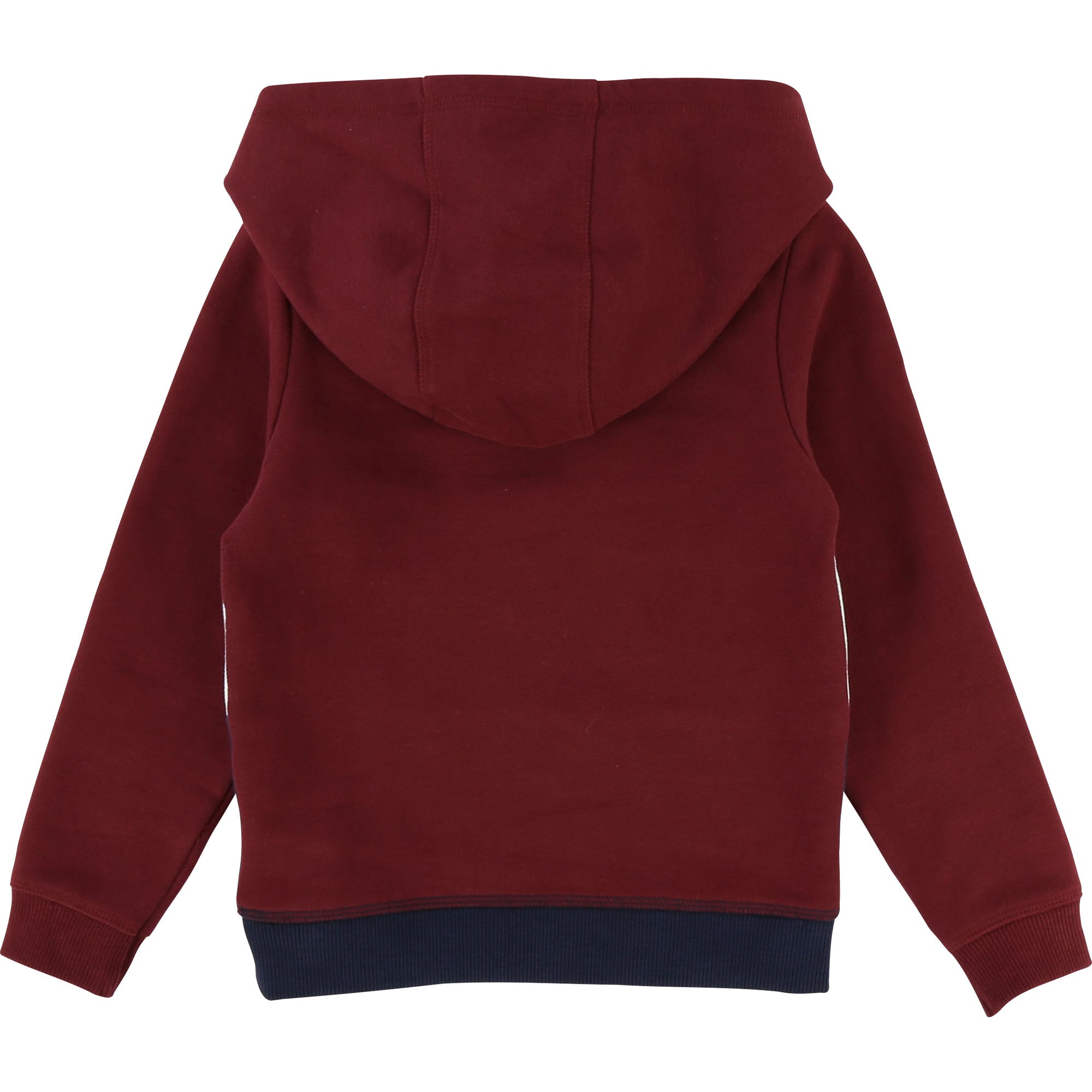 Girls Red Wine Cotton Sweatshirt