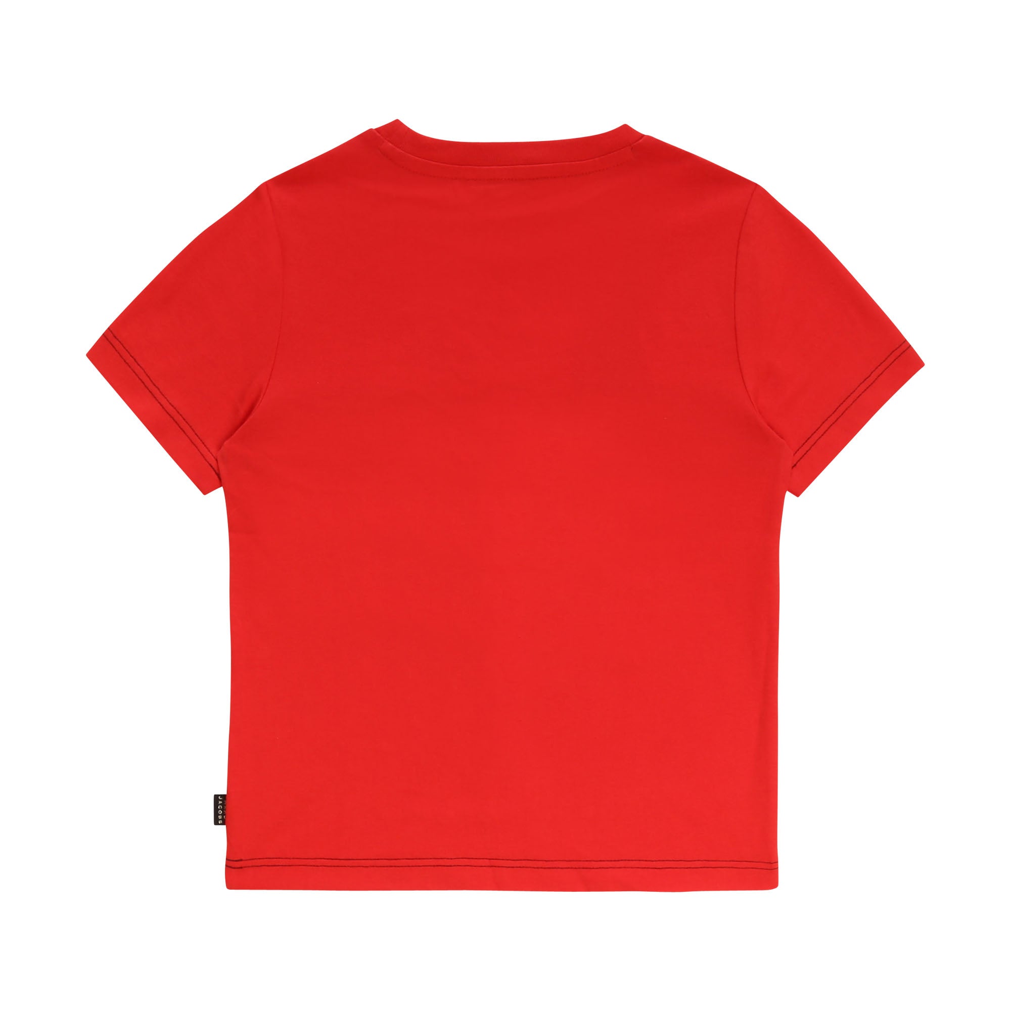 Boys Red Printing Cotton T-shirt